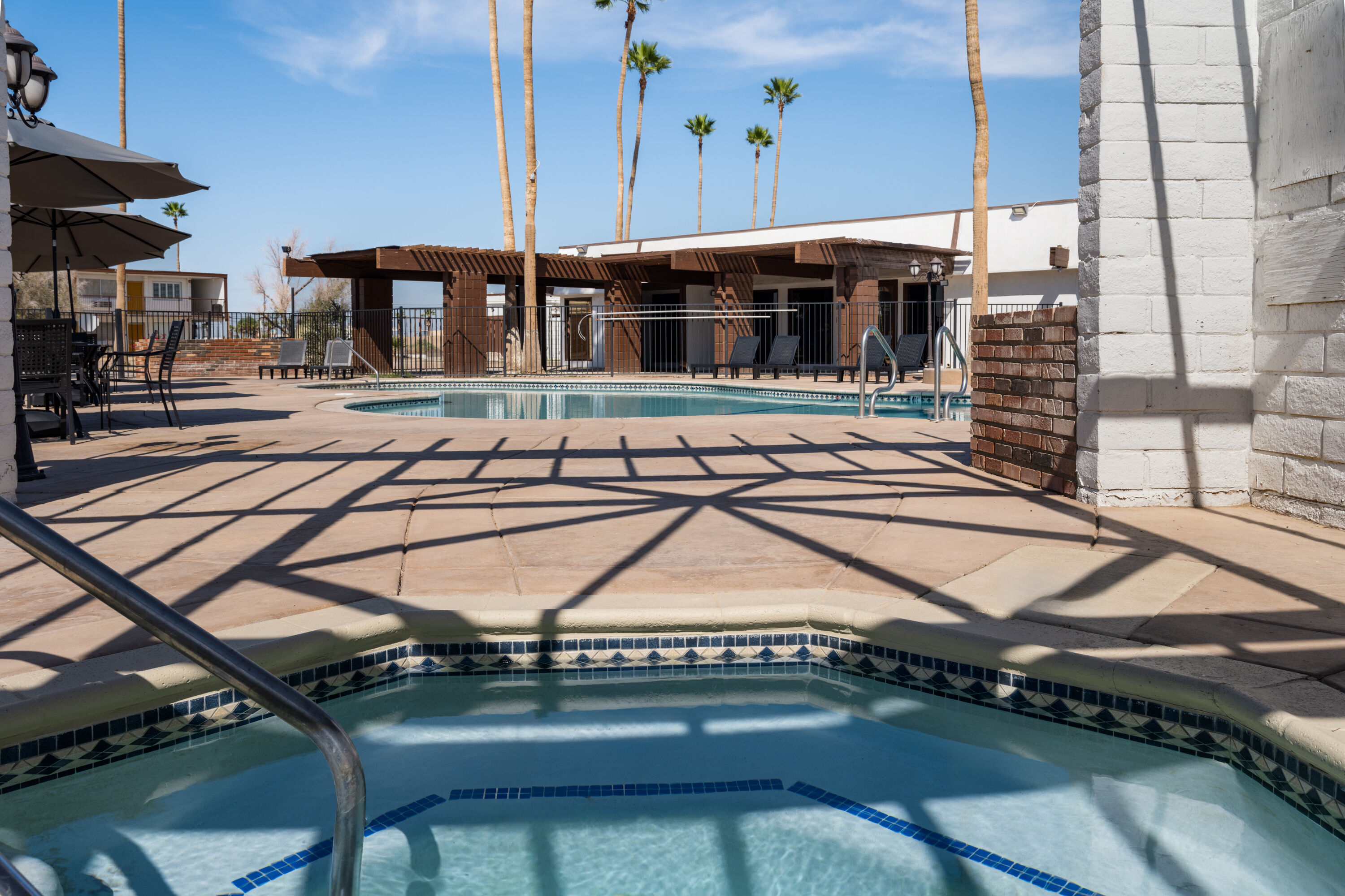 Hot tub at the Travelodge by Wyndham Imperial/El Centro in Imperial, California