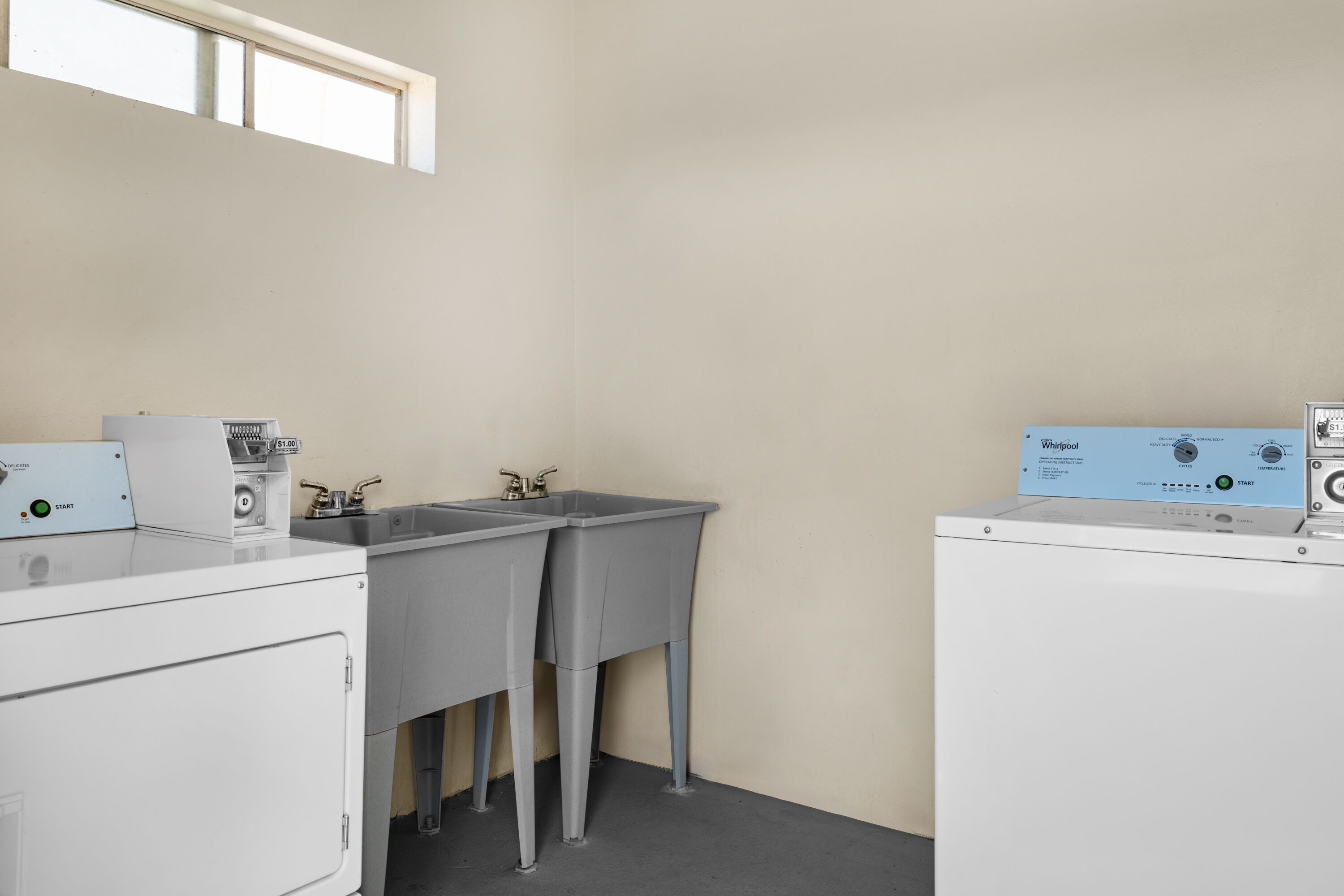 Laundry facilities at Travelodge by Wyndham Imperial/El Centro in Imperial, California