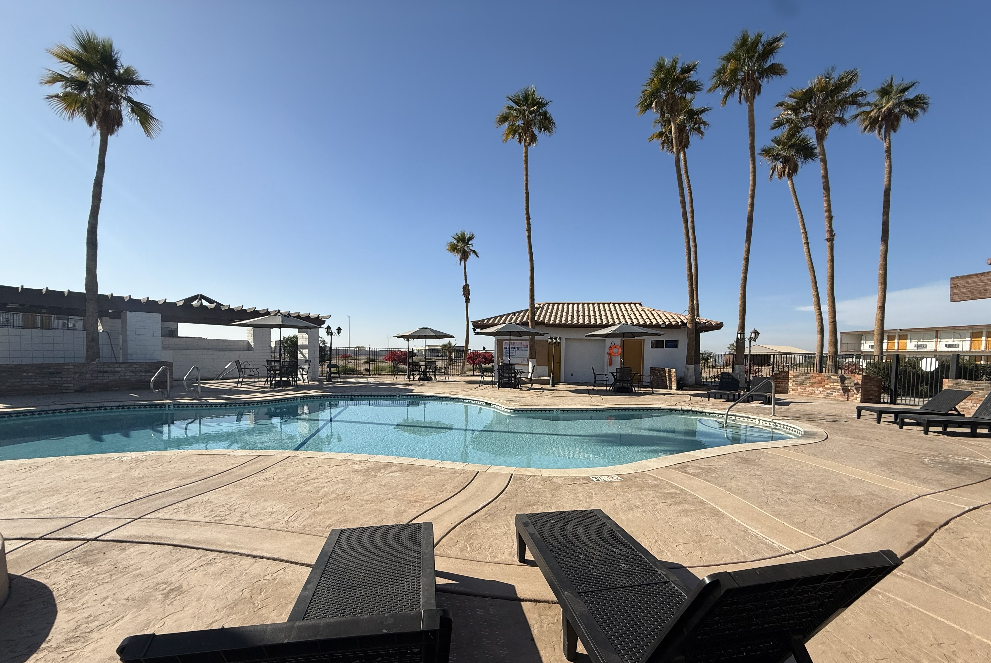 Pool at the Travelodge by Wyndham Imperial/El Centro in Imperial, California