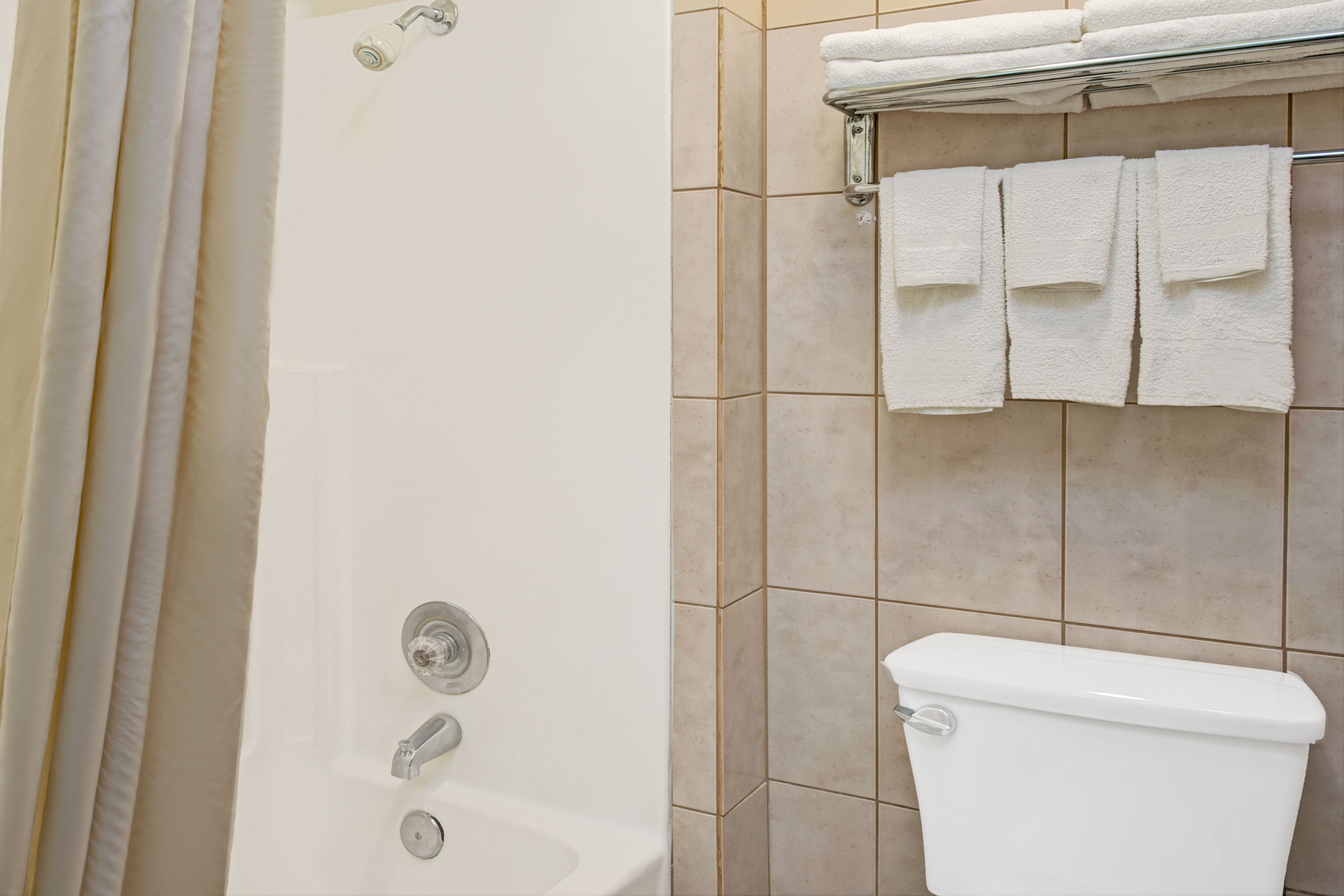 Guest room at the Travelodge by Wyndham Sacramento / Rancho Cordova in Sacramento, California