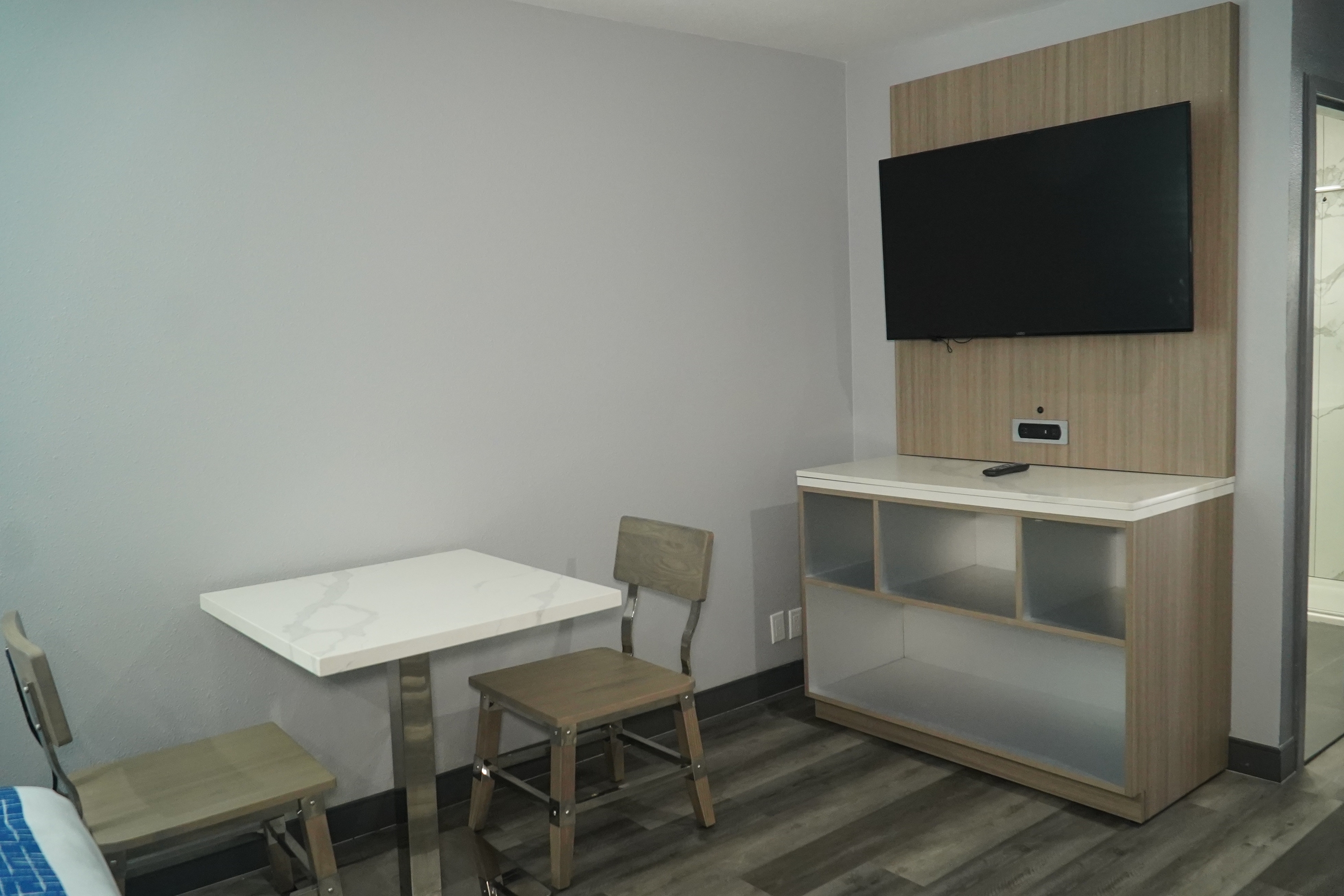 Guest room feature at the Travelodge by Wyndham Whittier in Whittier, California