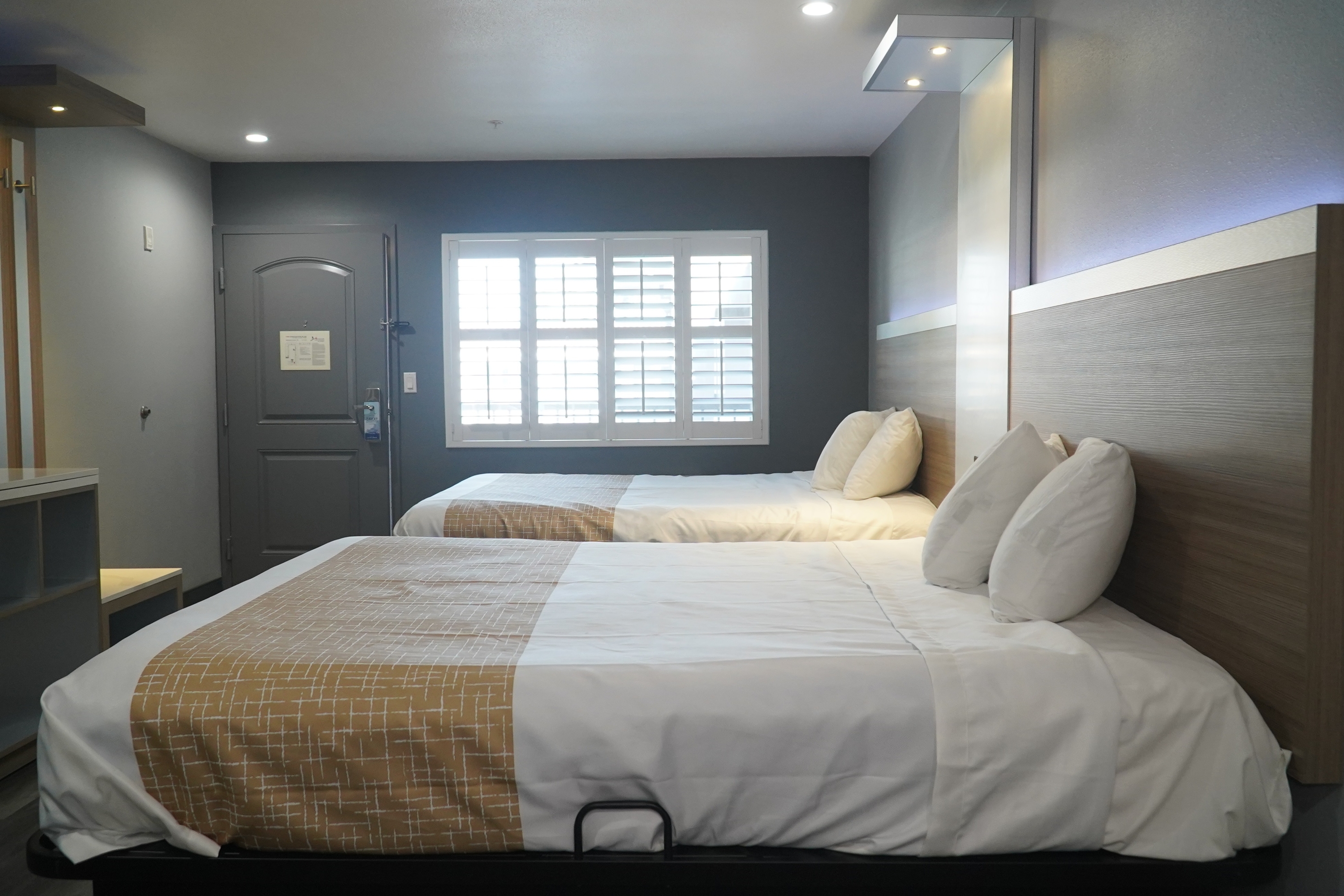 Guest room at the Travelodge by Wyndham Whittier in Whittier, California