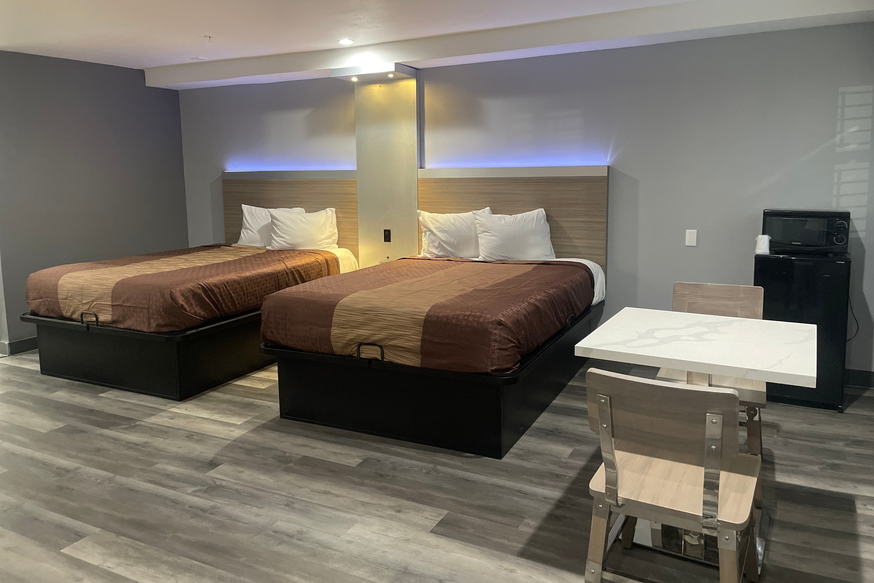 Guest room at the Travelodge by Wyndham Whittier in Whittier, California