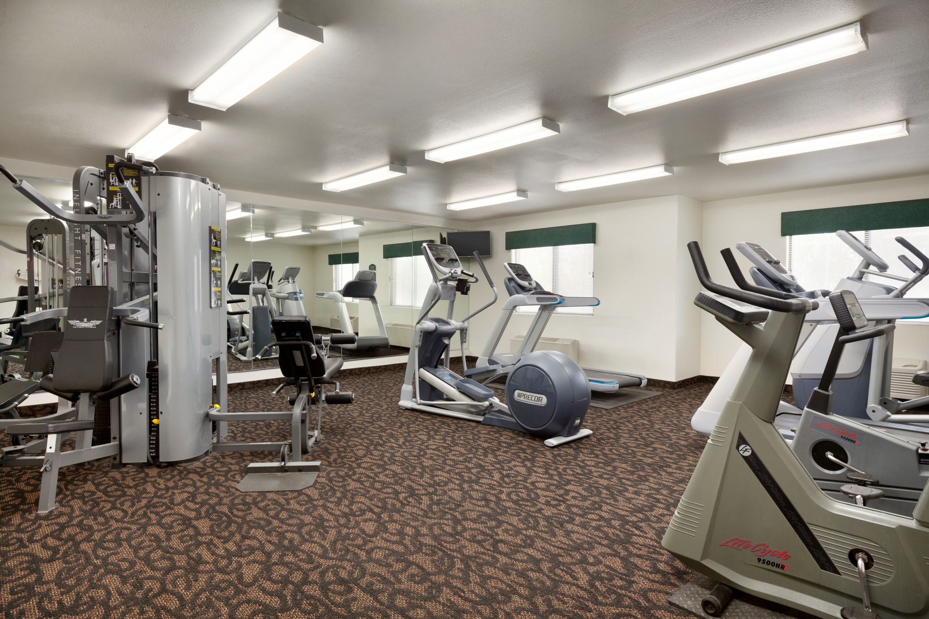 Fitness room at Travelodge by Wyndham Yermo in Yermo, California