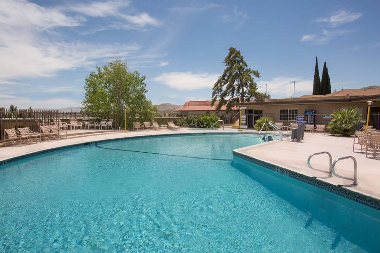 Pool at the Travelodge Inn and Suites Yucca Valley/Joshua Tree Nat'l Par in Yucca Valley, California