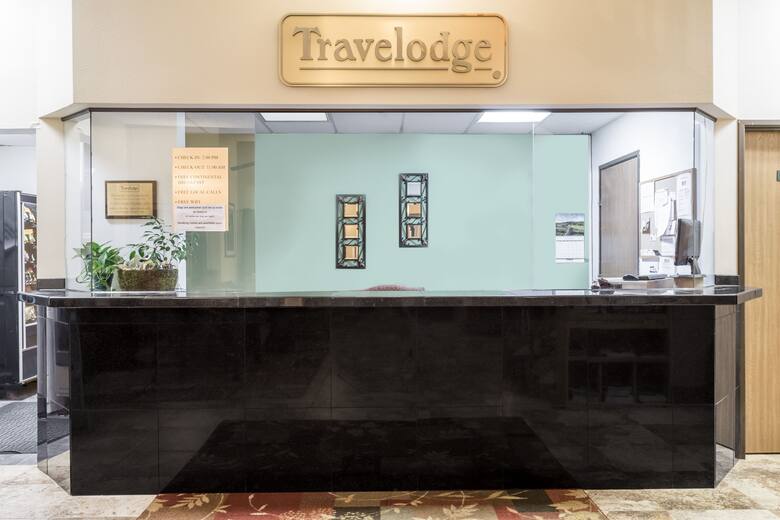 Travelodge Longmont hotel lobby in Longmont, Colorado