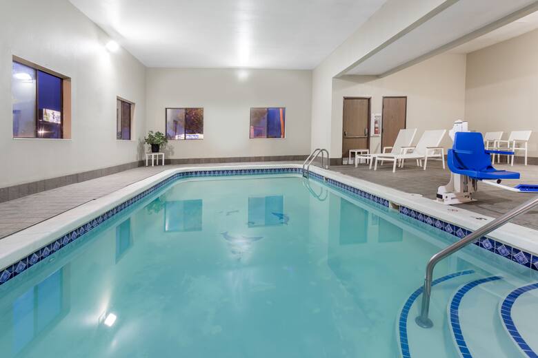 Pool at the Travelodge Longmont in Longmont, Colorado