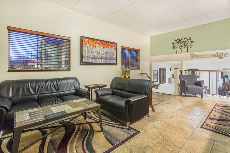 Travelodge Loveland/Fort Collins Area hotel lobby in Loveland, Colorado