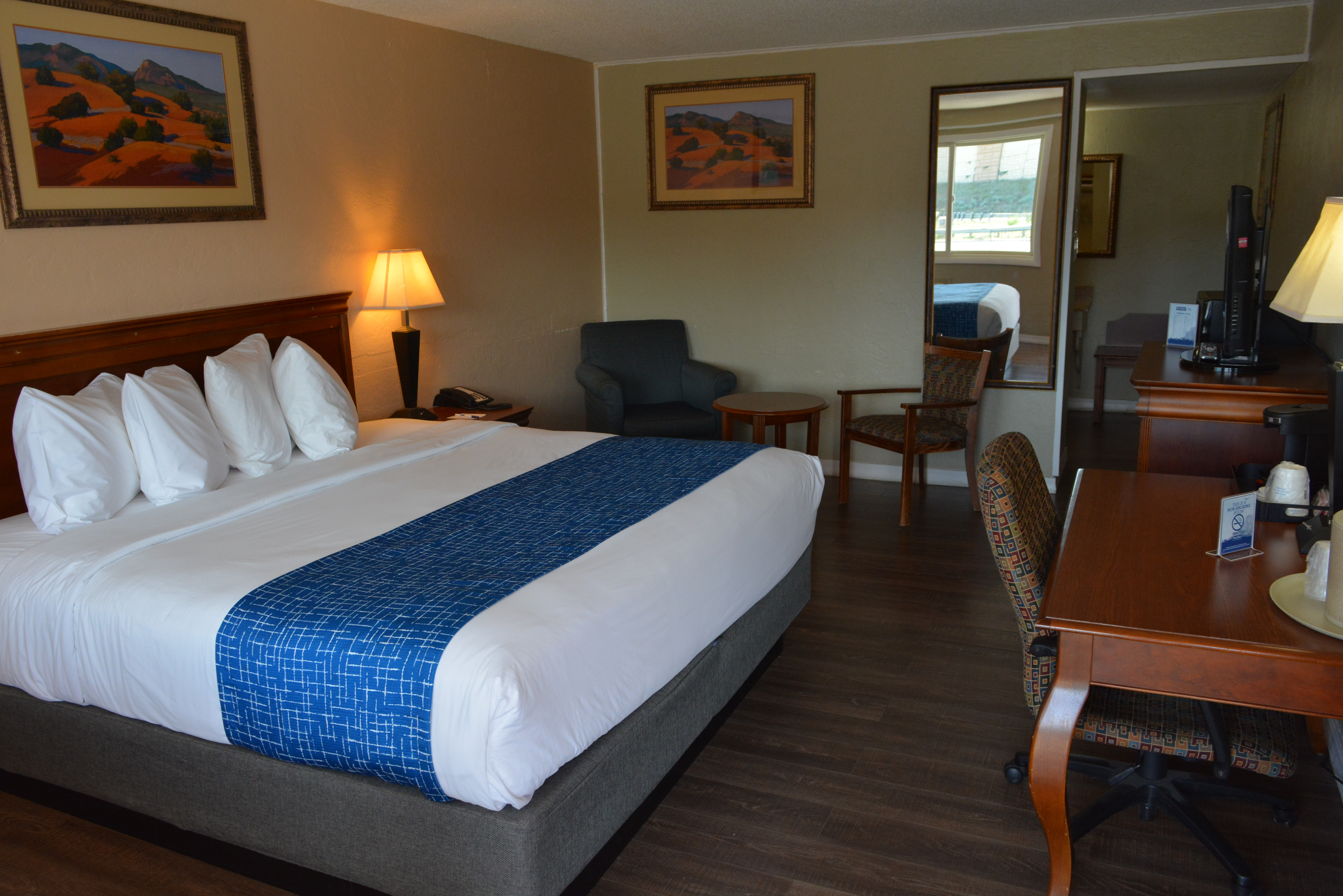 Guest room at the Travelodge by Wyndham Trinidad in Trinidad, Colorado