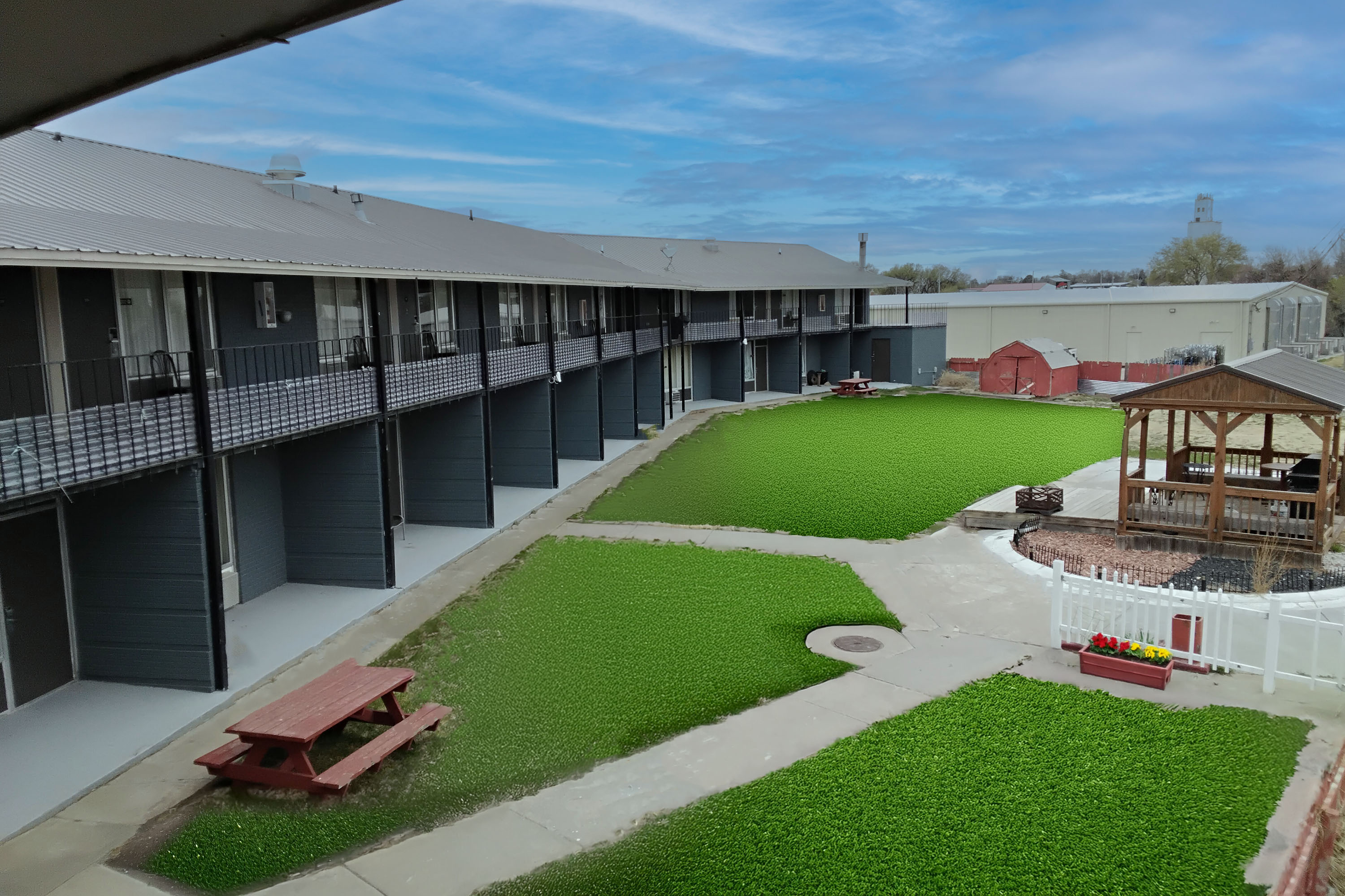 Exterior of Travelodge by Wyndham Oakley hotel in Oakley, Kansas