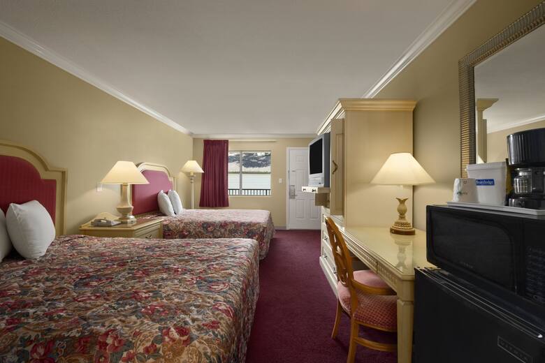 Guest room at the Travelodge - Ocean Springs in Ocean Springs, Mississippi