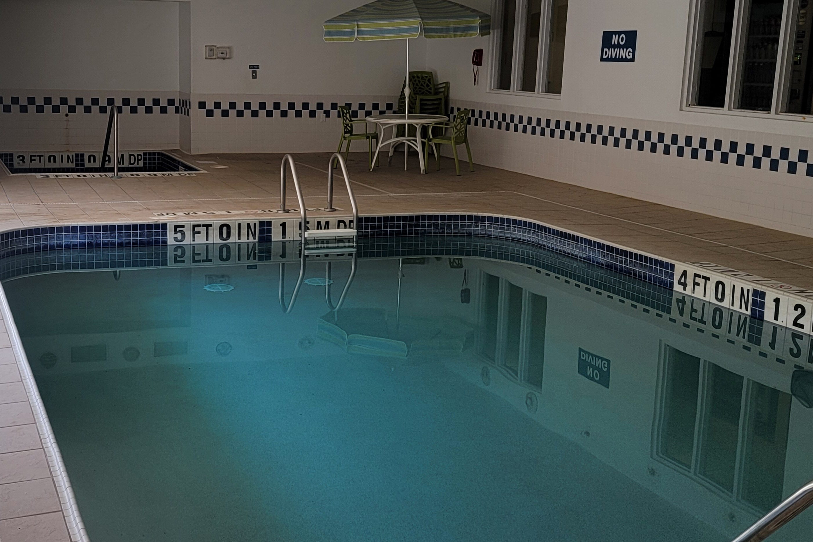 Pool at the Travelodge by Wyndham Fargo West Acres in Fargo, North Dakota