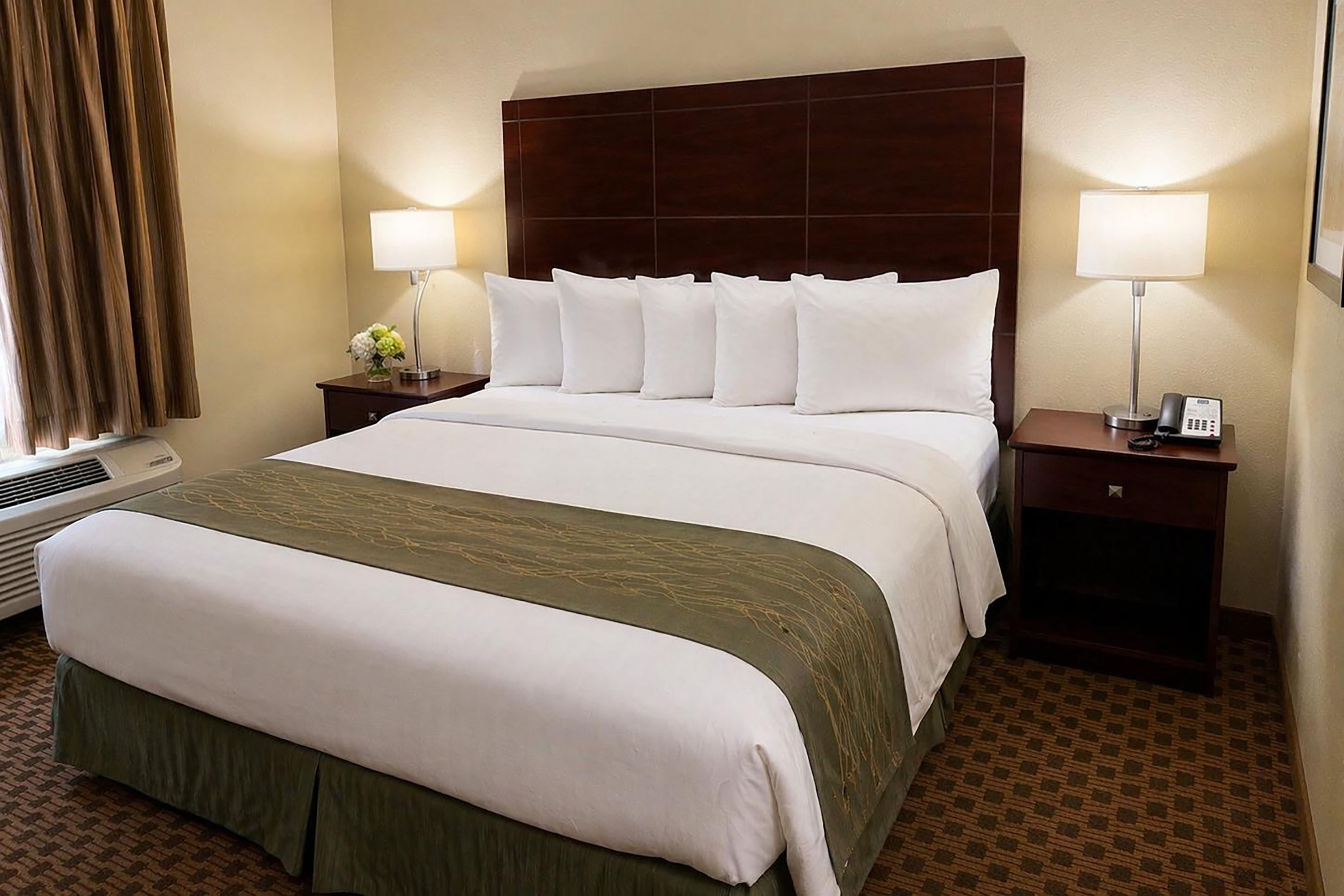 Guest room at the Travelodge by Wyndham Steele in steele, North Dakota