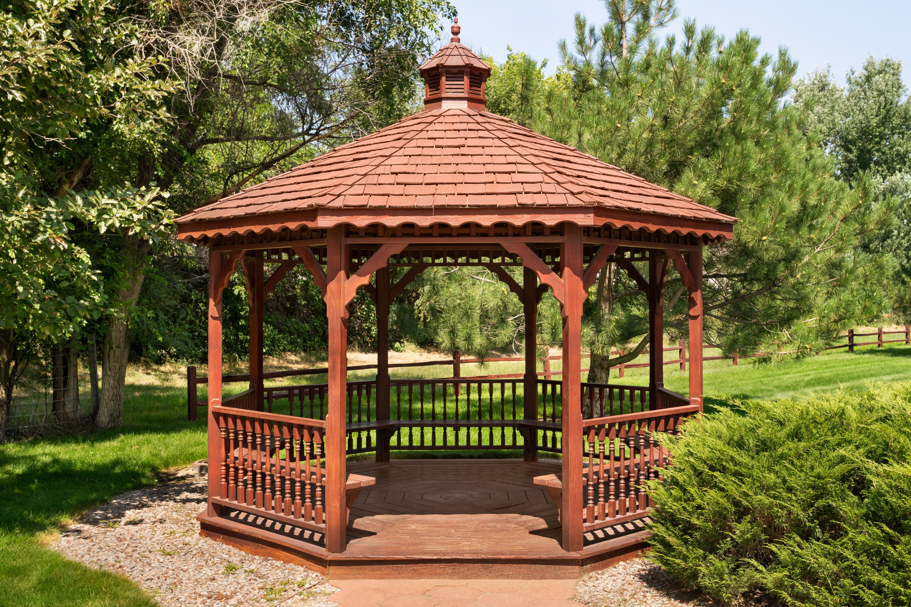 Gazebo at Travelodge by Wyndham Morrill in Morrill, Nebraska