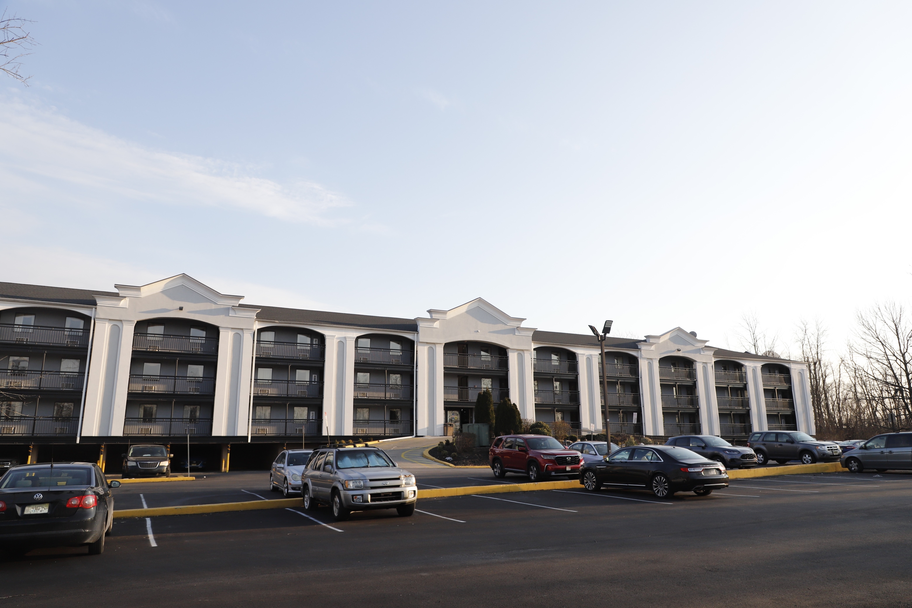 Exterior of Travelodge by Wyndham Parsippany hotel in Parsippany, New Jersey