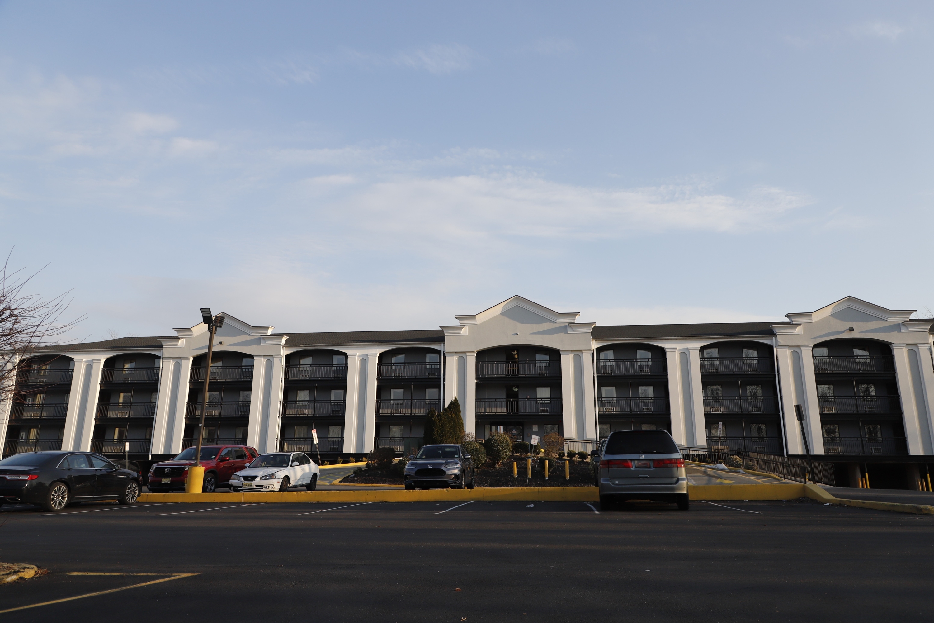 Exterior of Travelodge by Wyndham Parsippany hotel in Parsippany, New Jersey