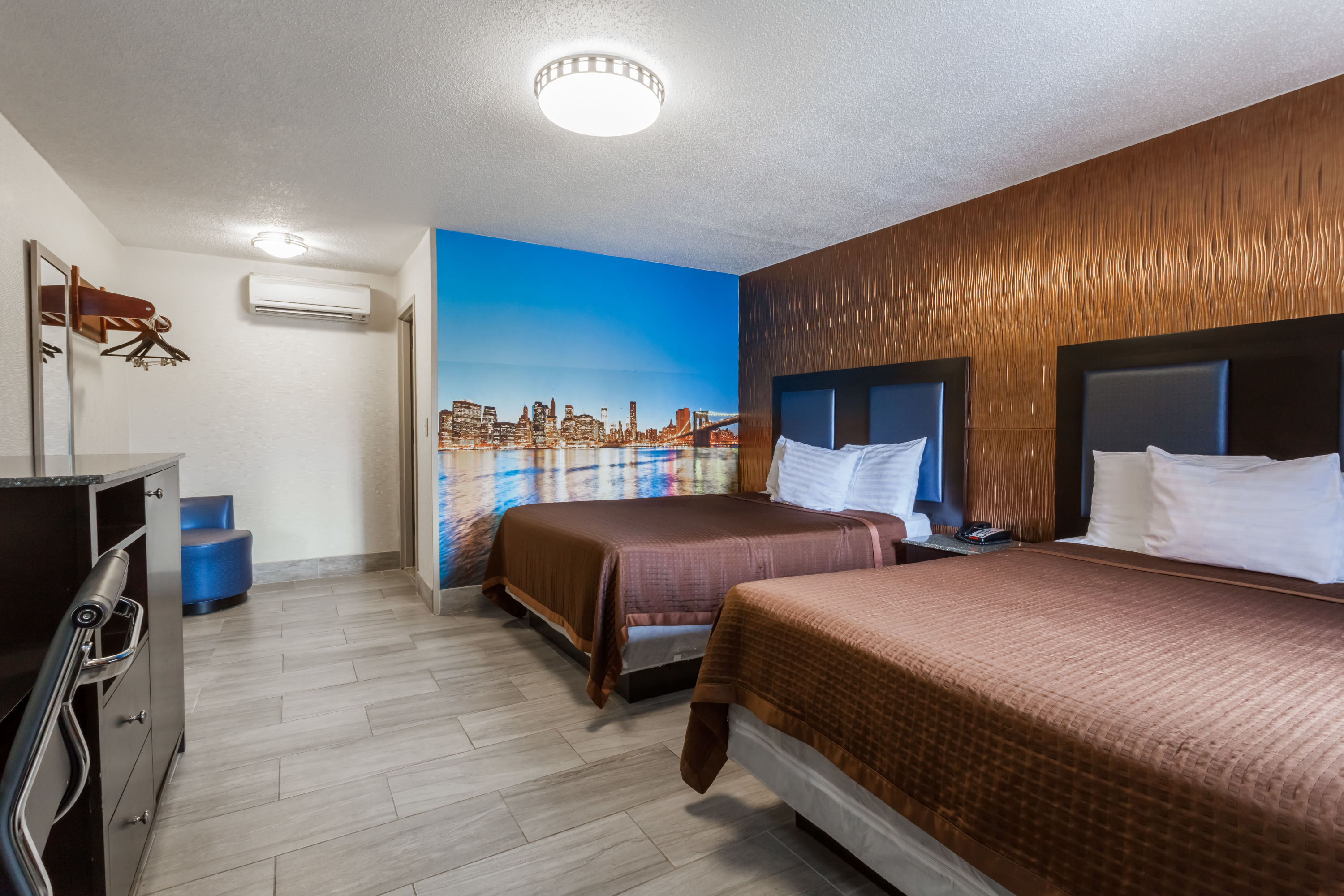 Guest room at the Travelodge by Wyndham South Hackensack in South Hackensack, New Jersey