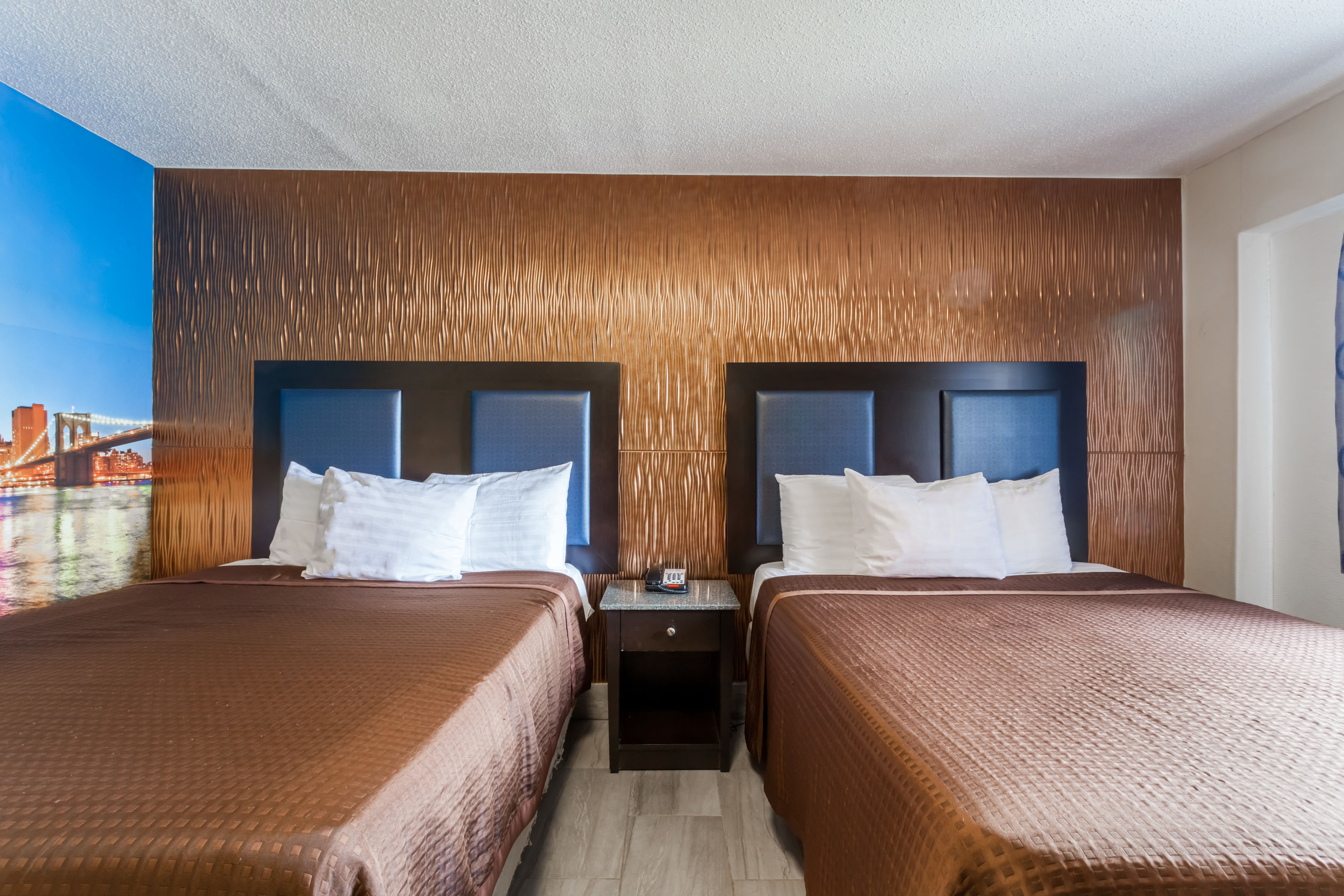 Guest room at the Travelodge by Wyndham South Hackensack in South Hackensack, New Jersey