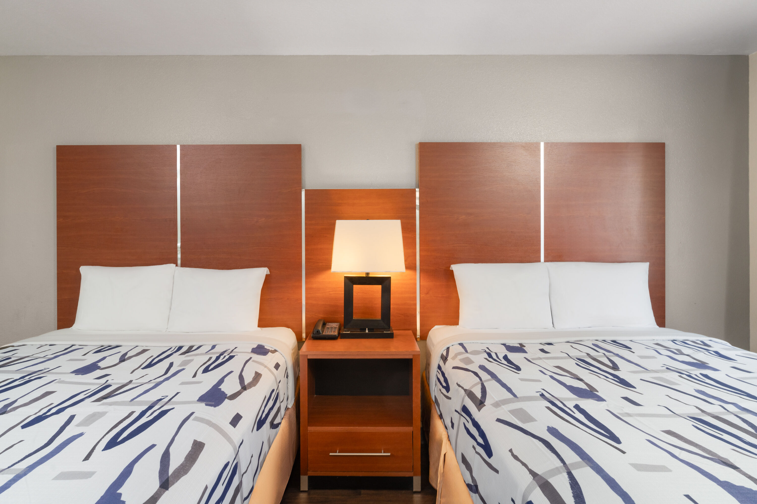 Guest room at the Travelodge by Wyndham Albuquerque West in Albuquerque, New Mexico