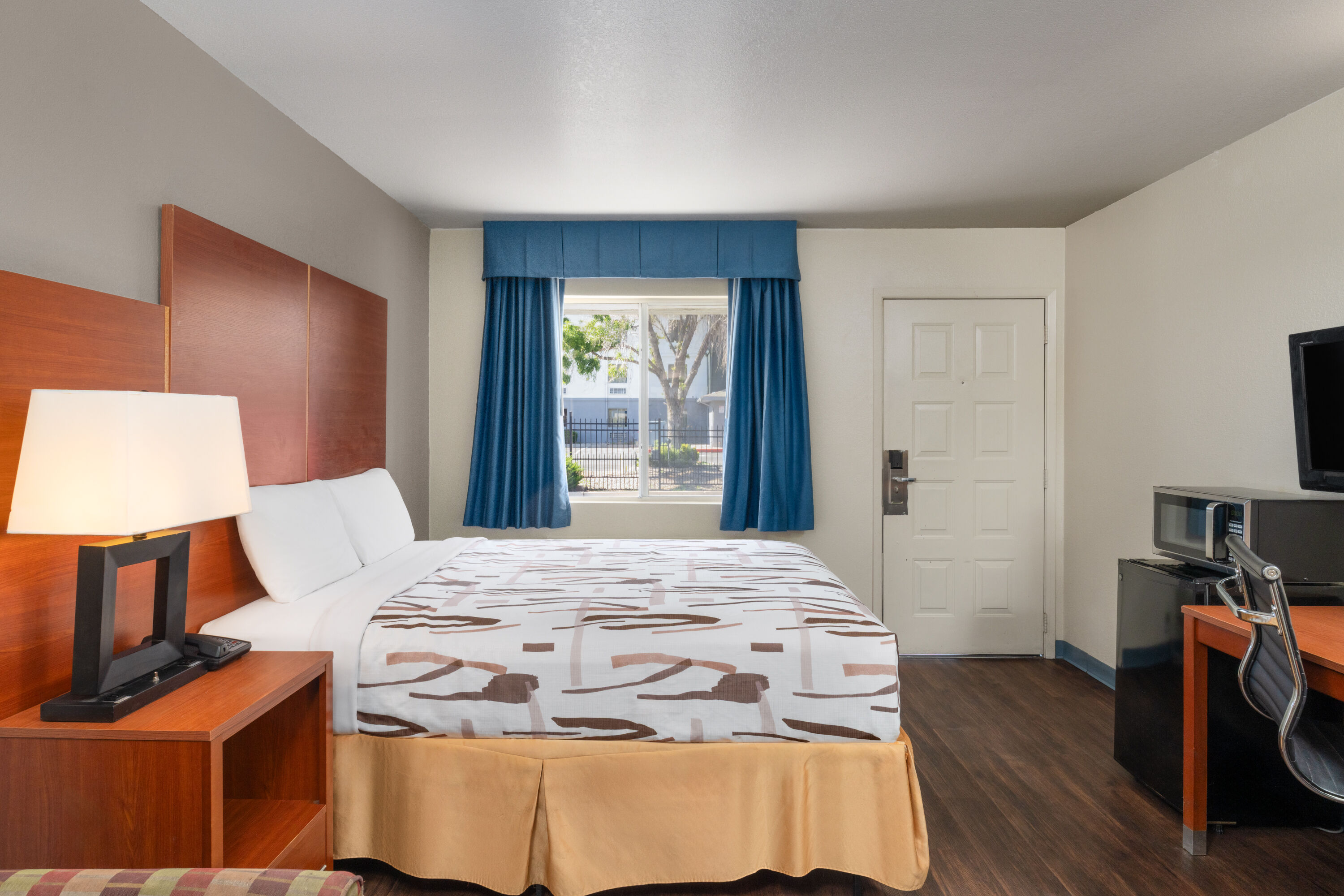 Guest room at the Travelodge by Wyndham Albuquerque West in Albuquerque, New Mexico