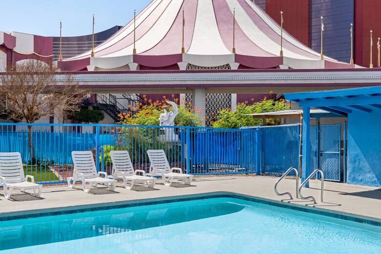 Pool at the Travelodge Las Vegas in Las Vegas, Nevada