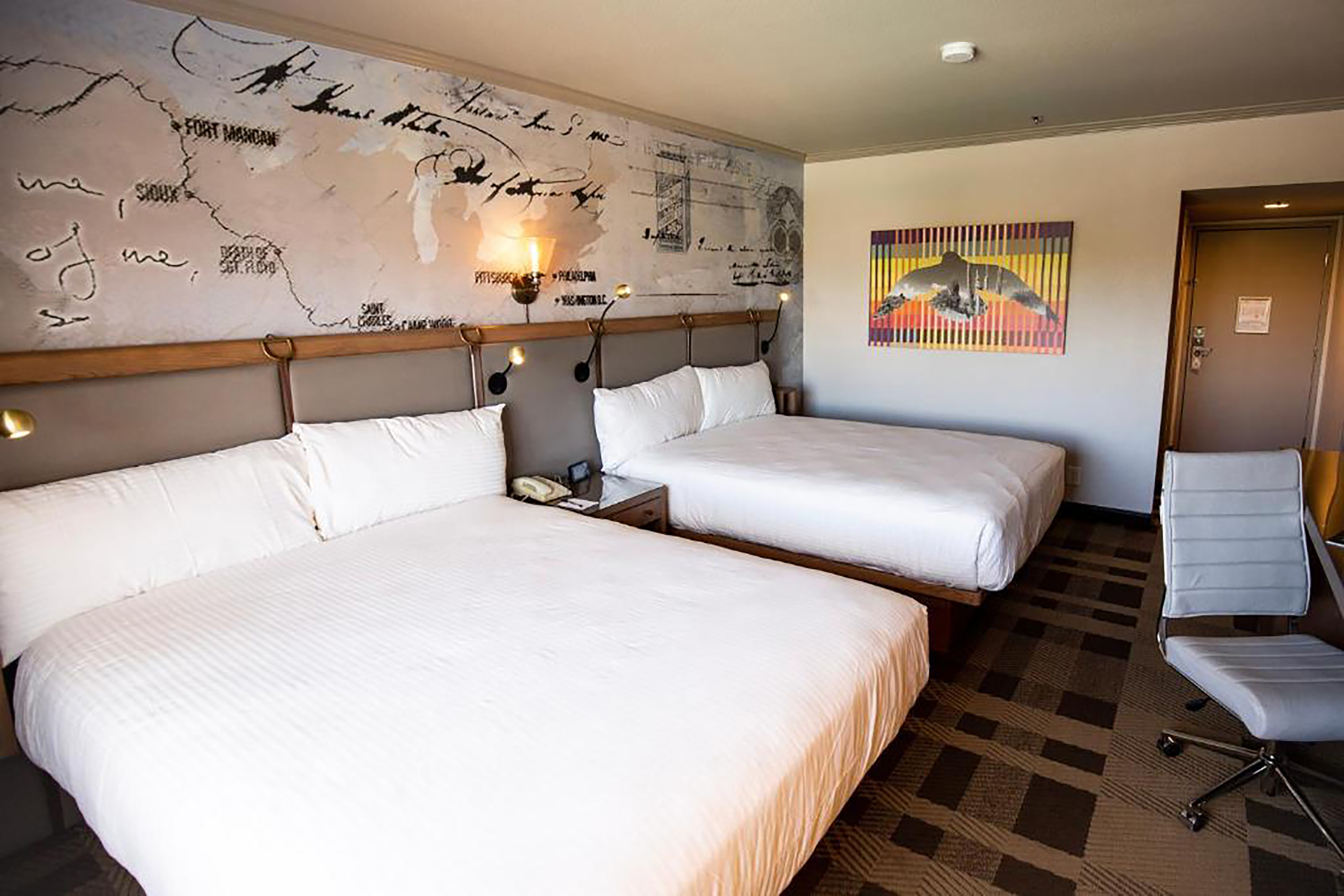 Guest room at the Primm Valley Hotel & Casino, a Travelodge by Wyndham in Primm, Nevada