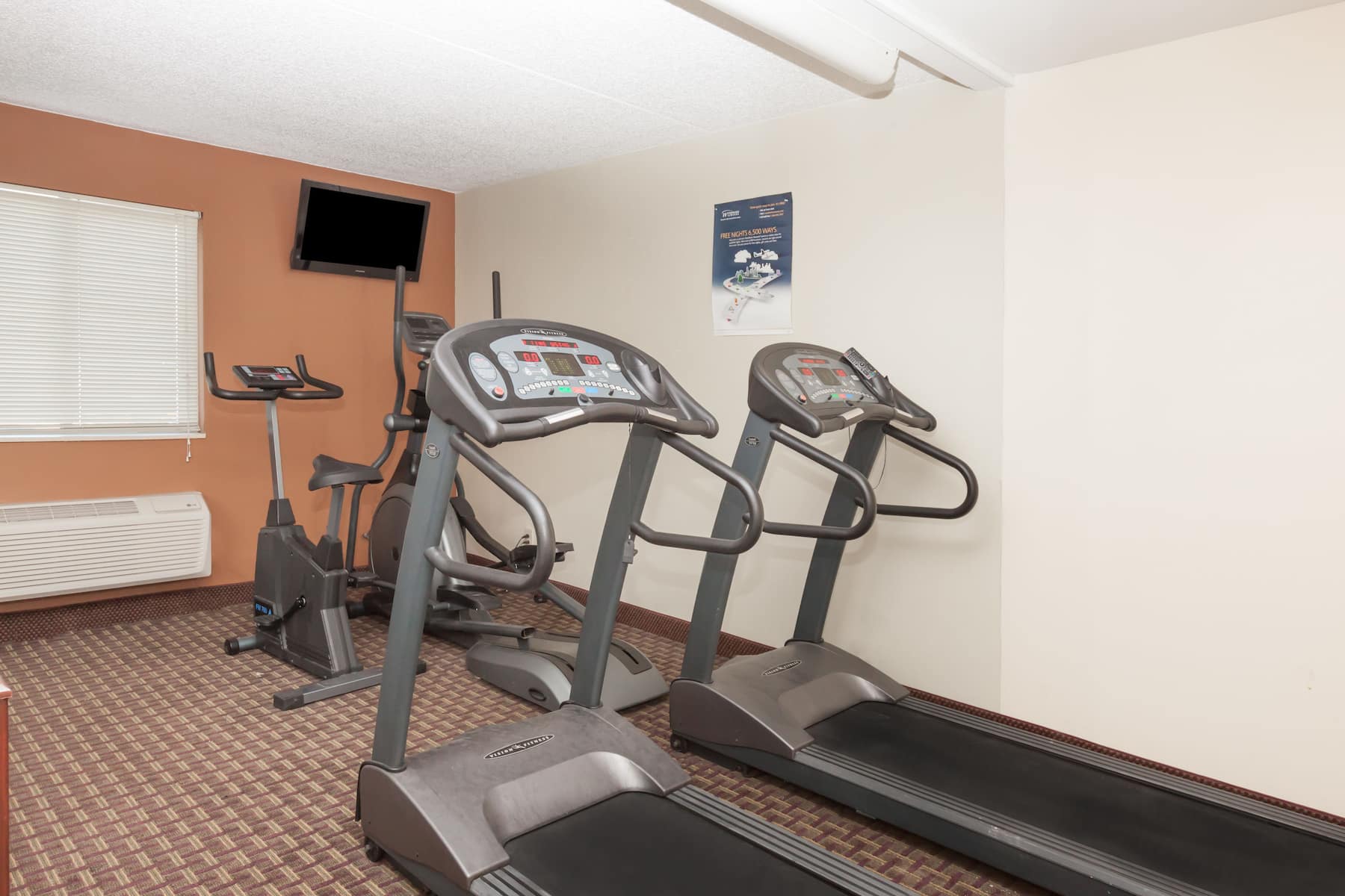 Fitness room at Travelodge Inn & Suites by Wyndham Albany in Albany, New York