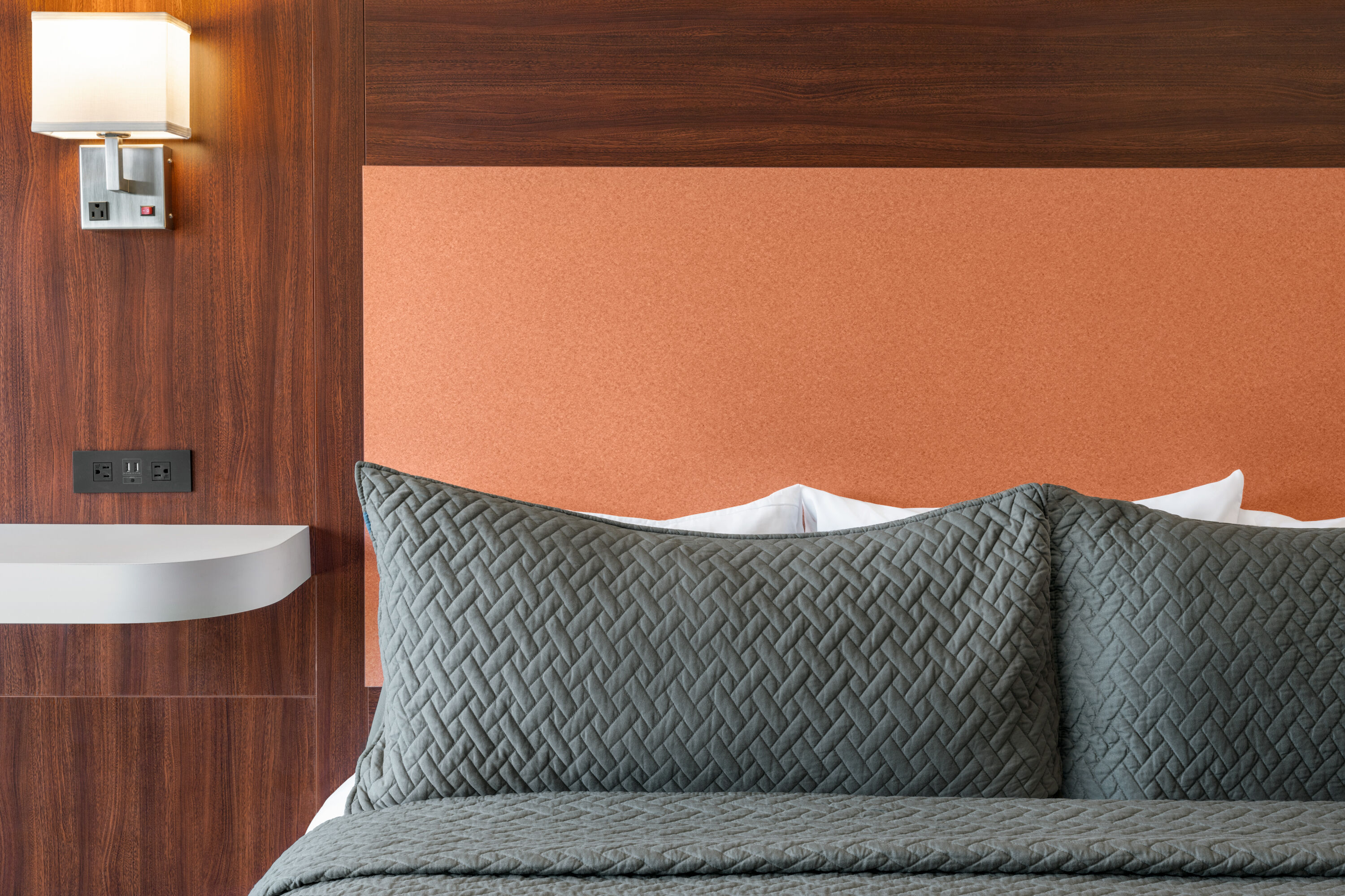 Guest room at the Travelodge by Wyndham Depoe Bay in Depoe Bay, Oregon