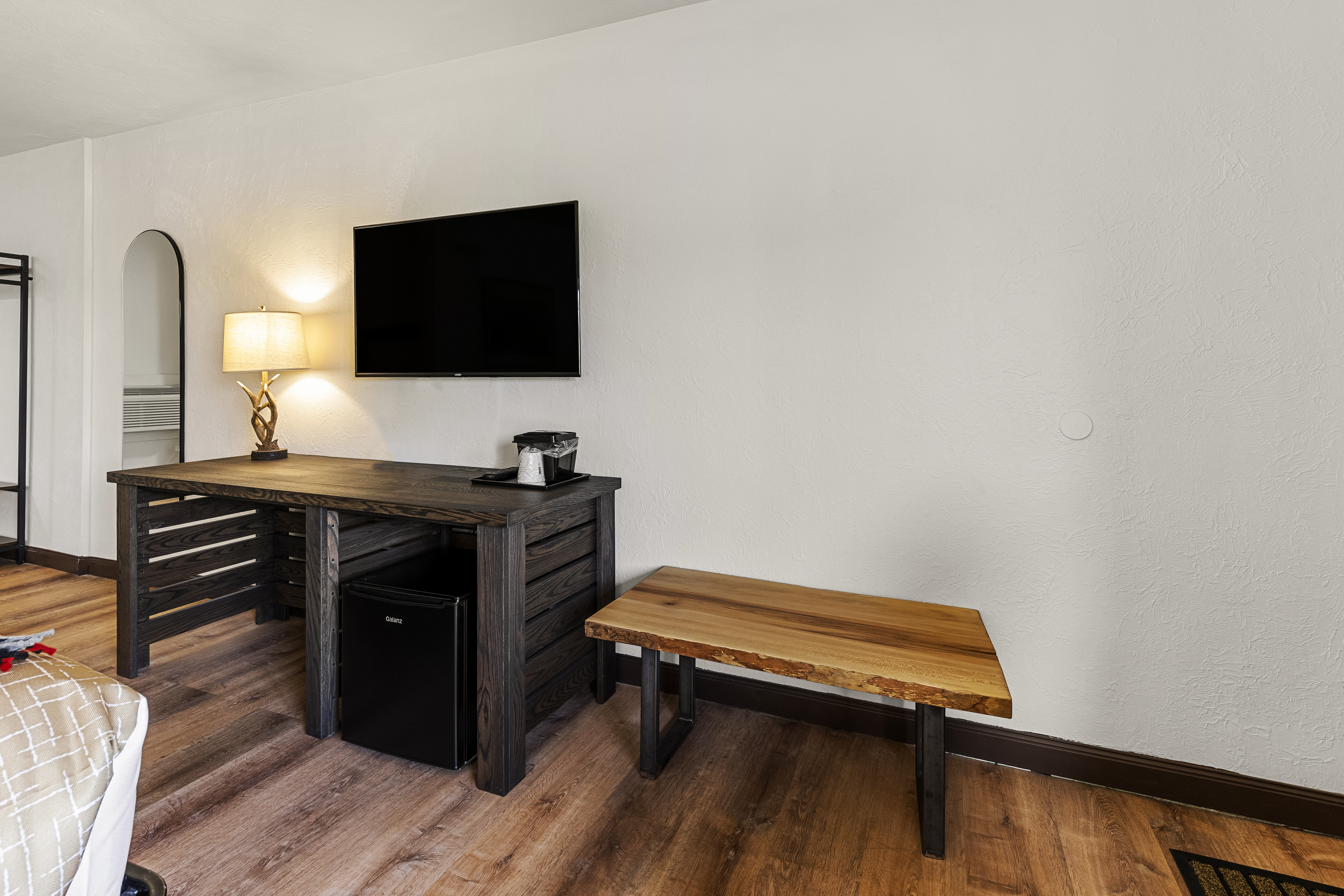 Guest room at the Travelodge by Wyndham Emlenton in Emlenton, Pennsylvania