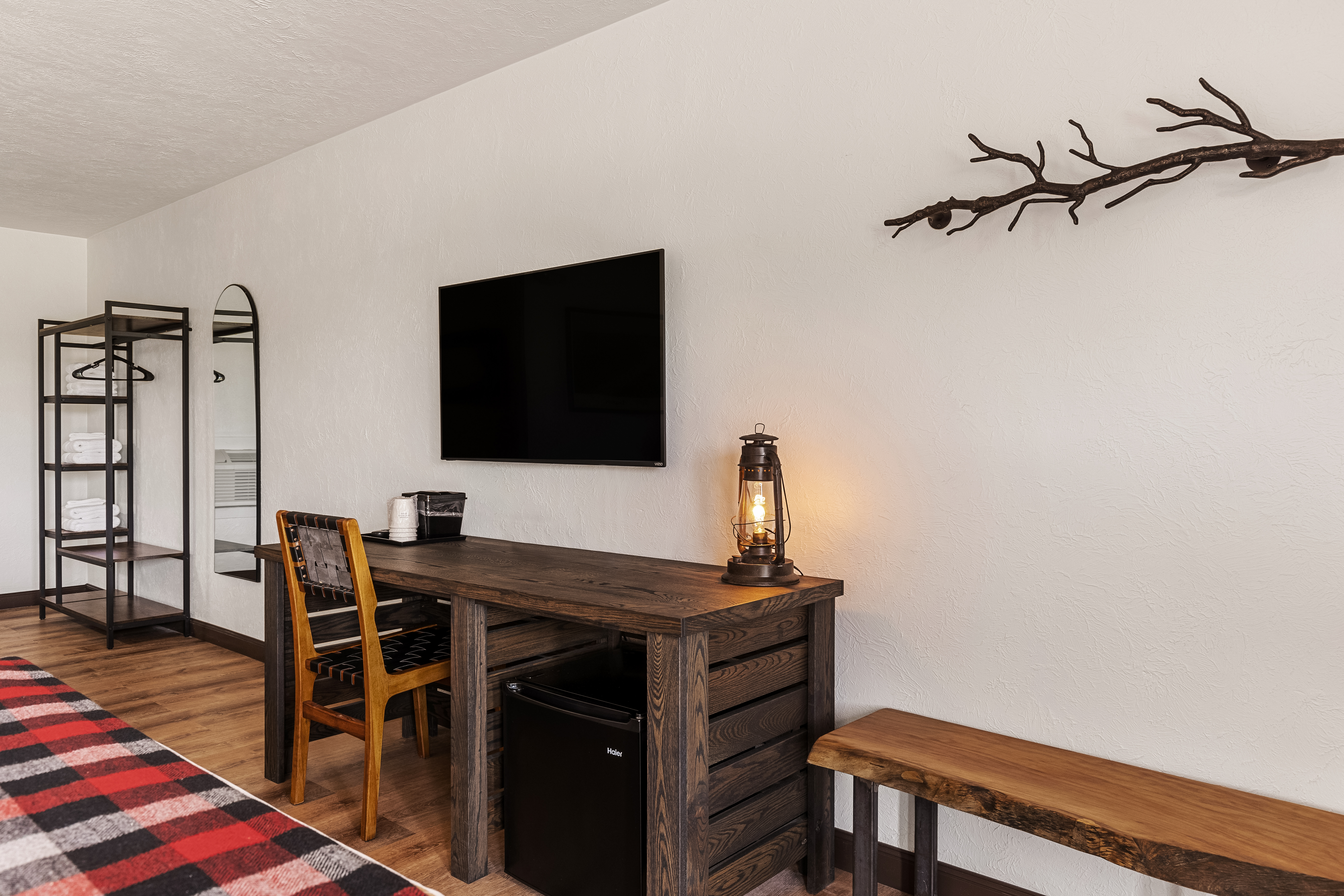 Guest room at the Travelodge by Wyndham Emlenton in Emlenton, Pennsylvania