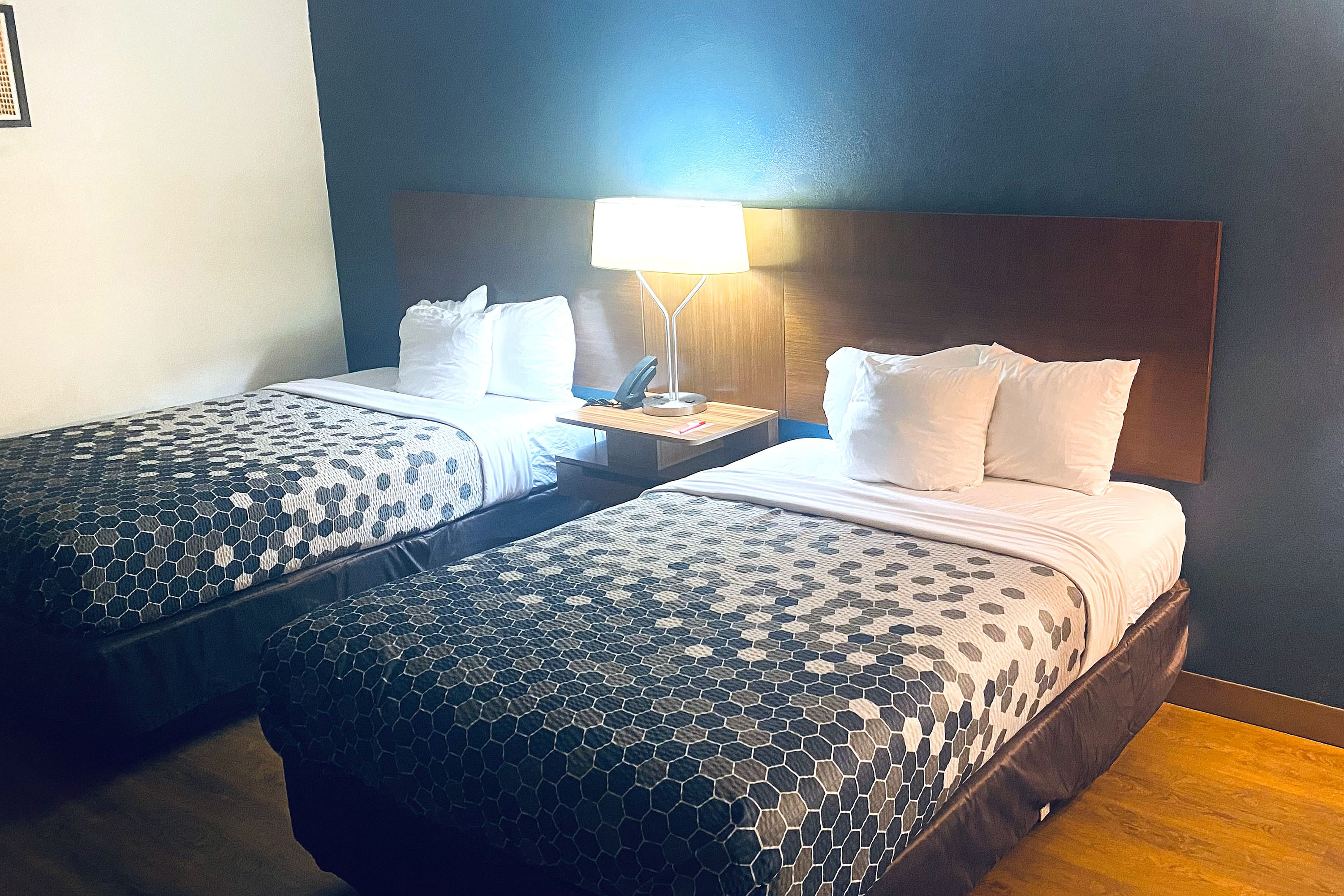 Guest room at the Travelodge by Wyndham Shamokin Dam/Selinsgrove in Shamokin Dam, Pennsylvania