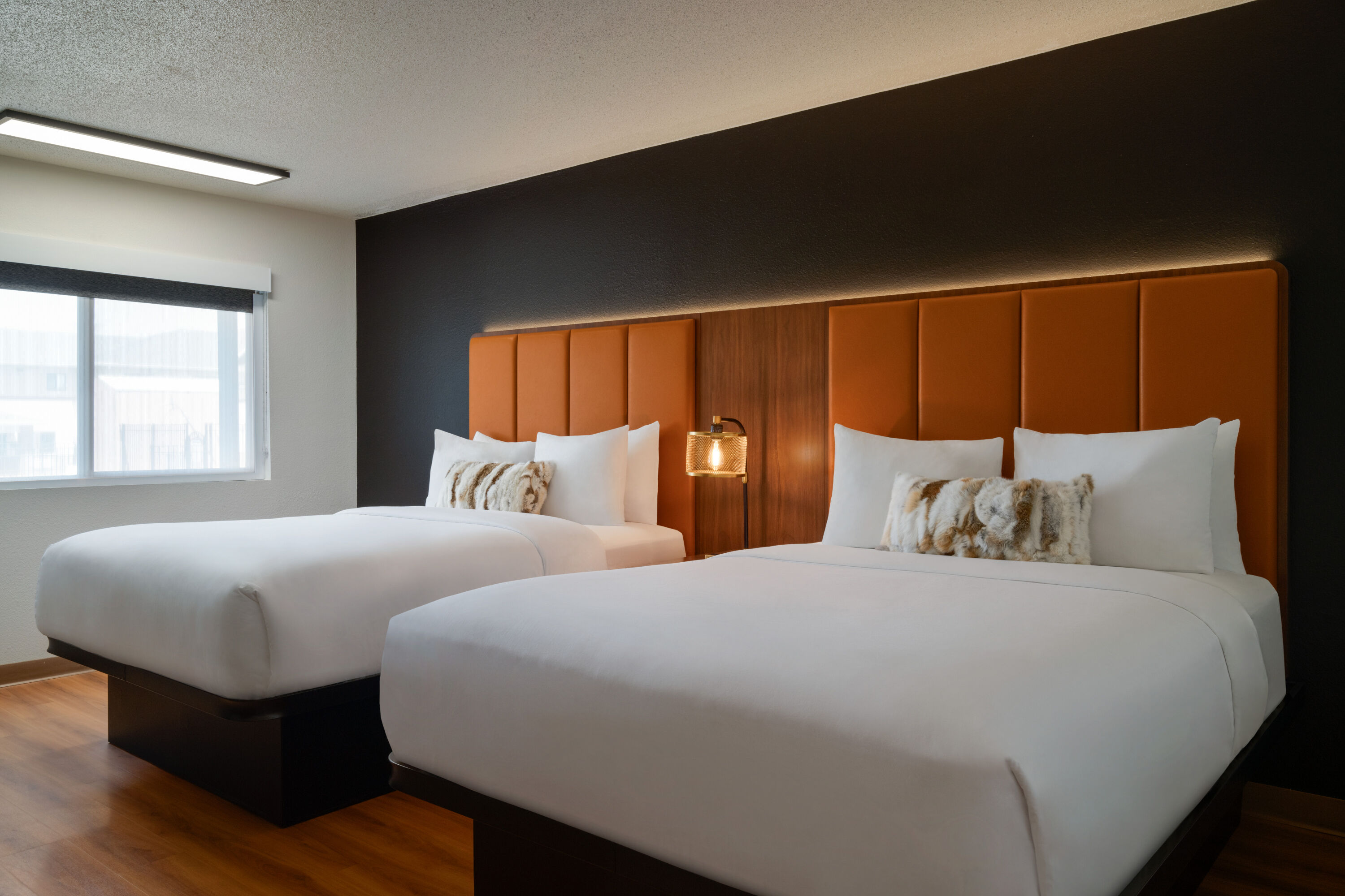 Guest room at the Travelodge by Wyndham Wall in Wall, South Dakota