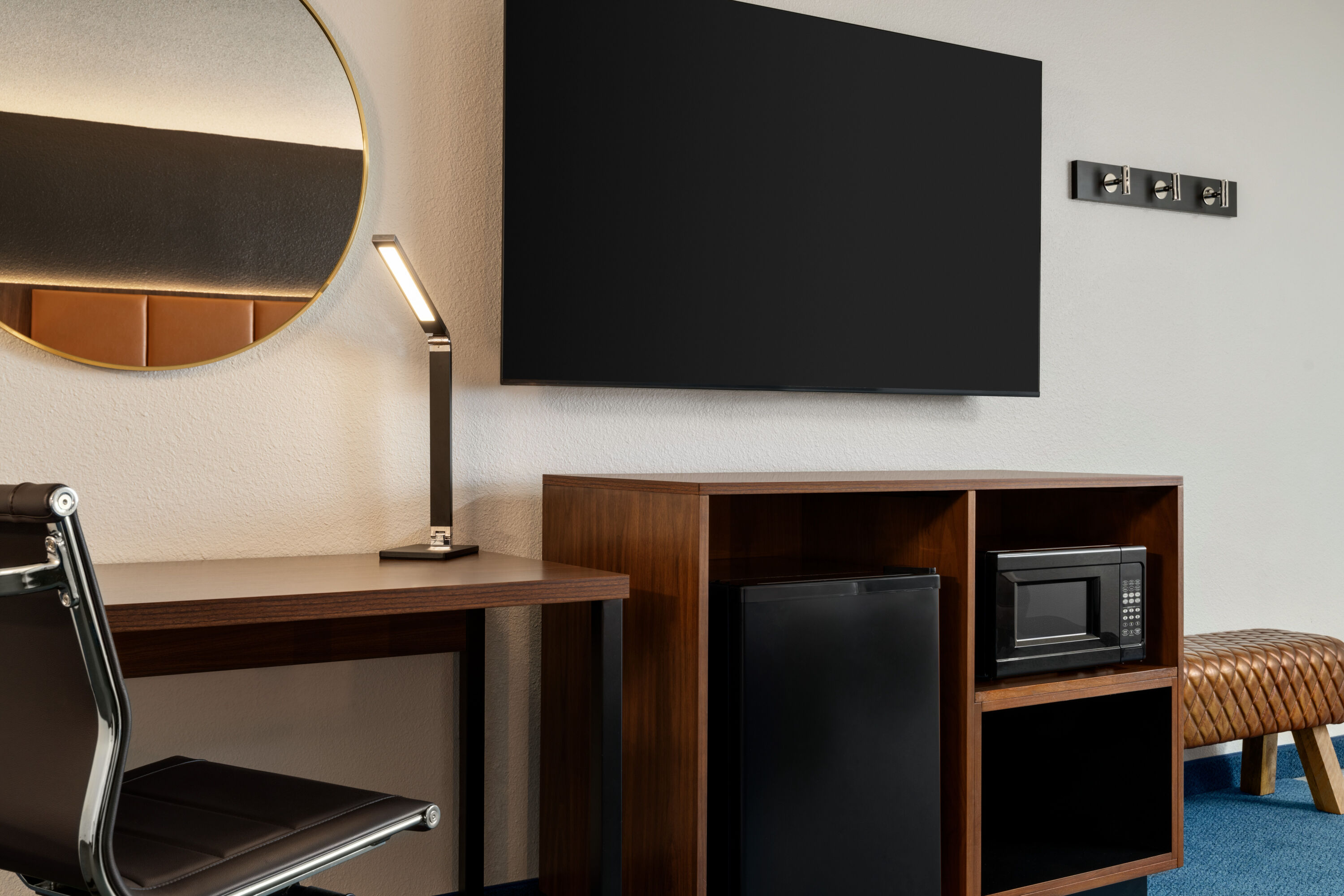 Guest room at the Travelodge by Wyndham Wall in Wall, South Dakota