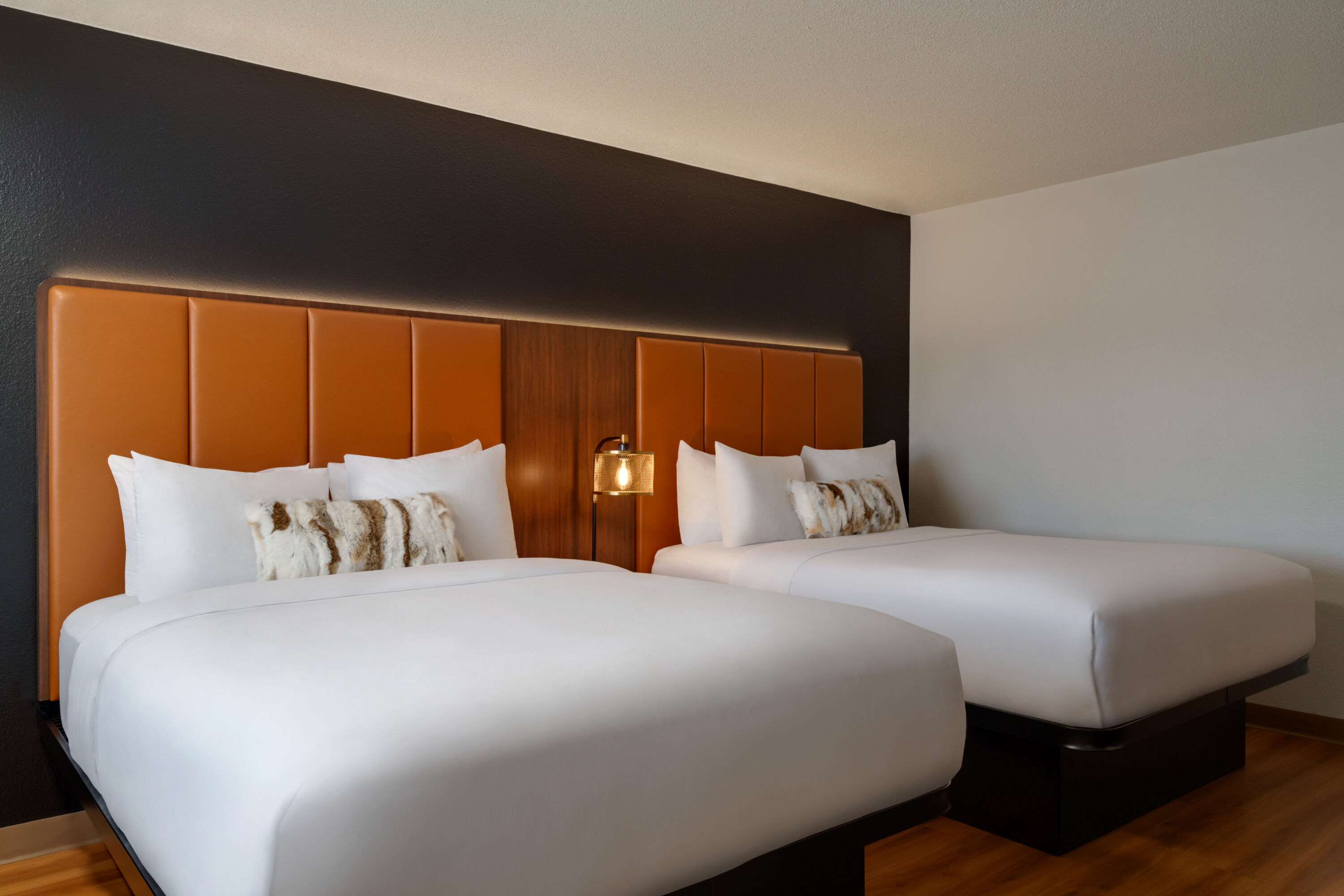 Guest room at the Travelodge by Wyndham Wall in Wall, South Dakota