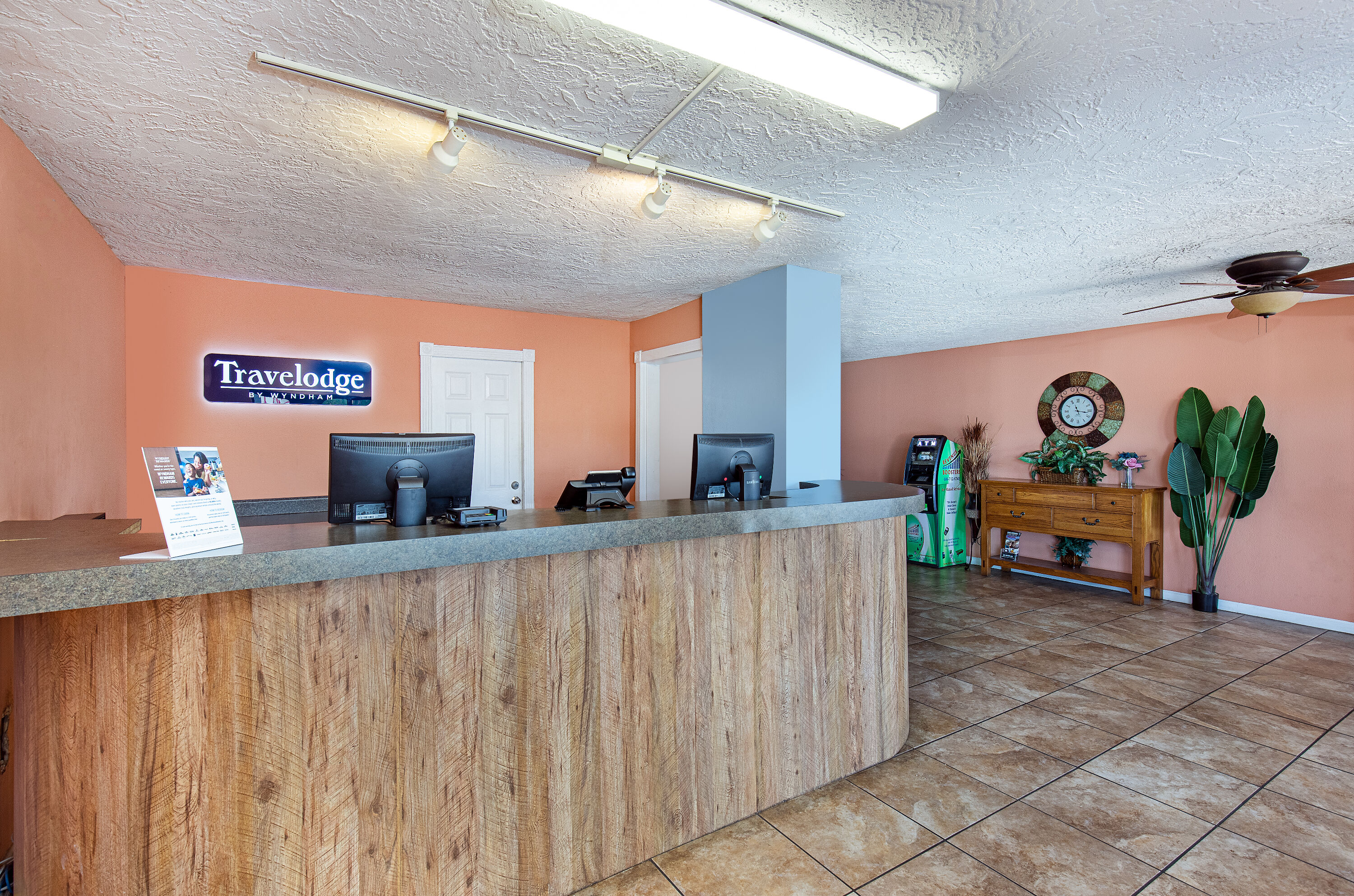 Americana Inn a Travelodge by Wyndham reception in Pigeon Forge, Tennessee