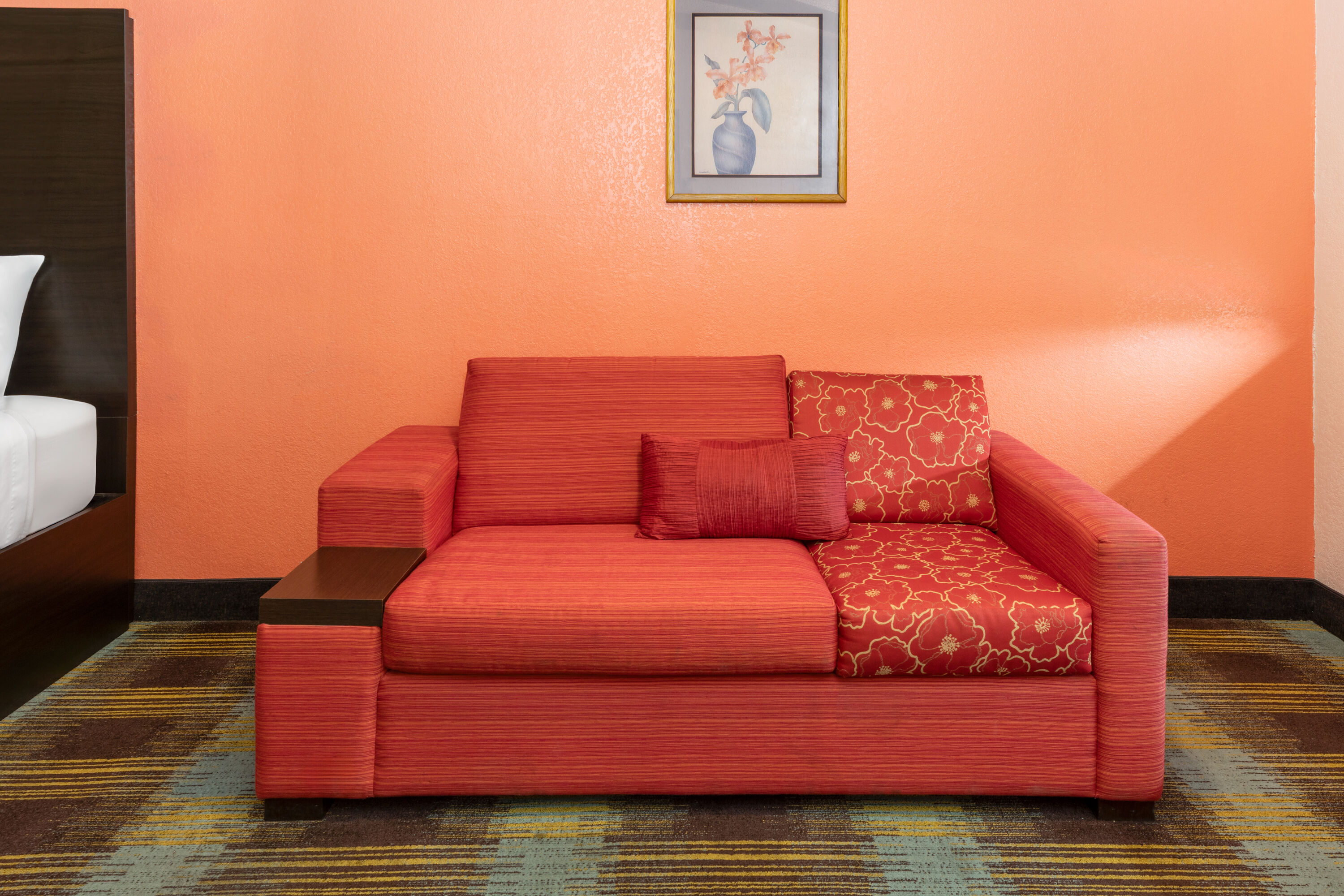 Guest room at the Travelodge by Wyndham New Braunfels in New Braunfels, Texas