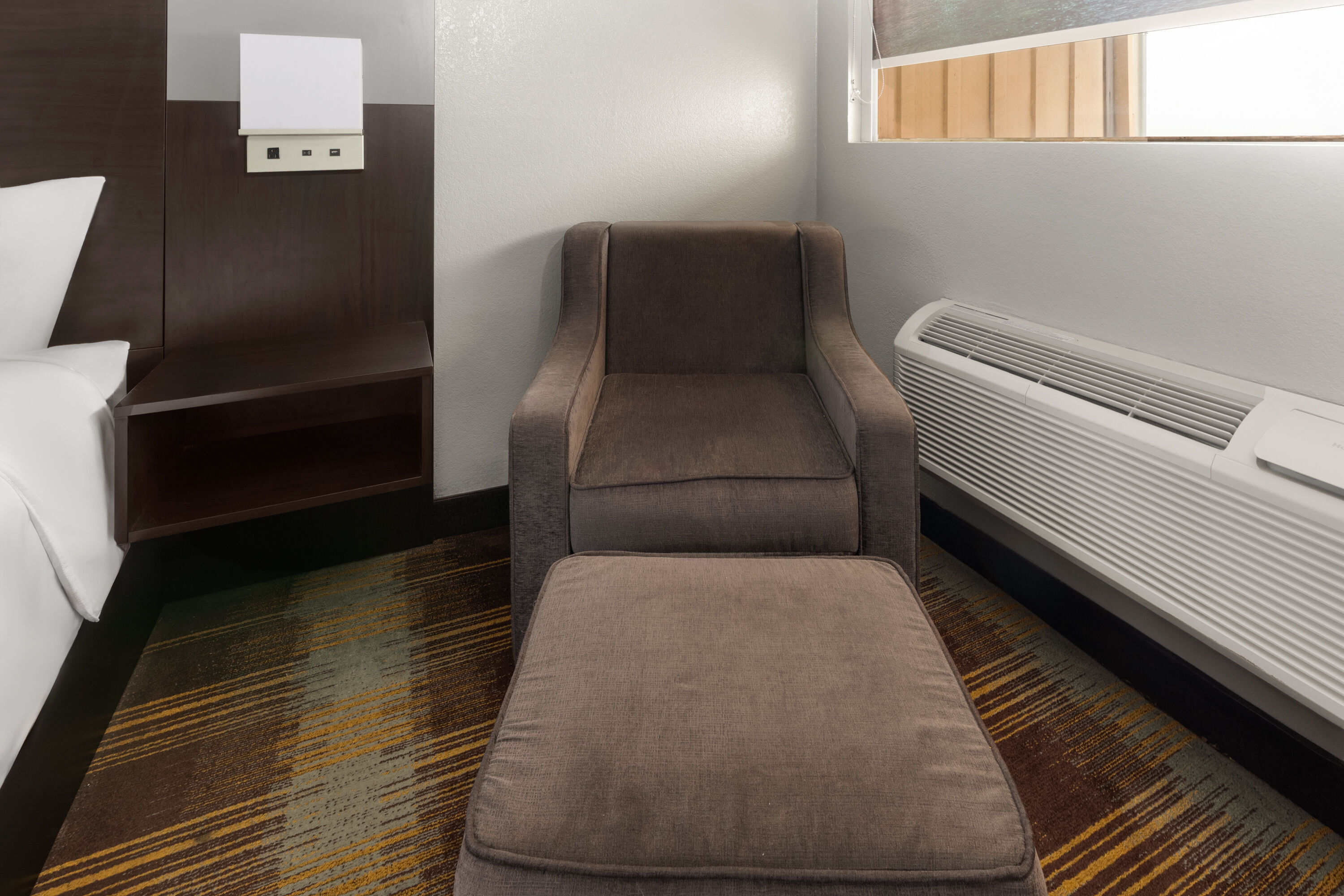 Guest room at the Travelodge by Wyndham New Braunfels in New Braunfels, Texas