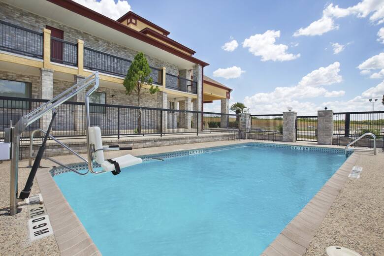 Pool at the Travelodge San Antonio ATT Center/I-10 East in San Antonio, Texas
