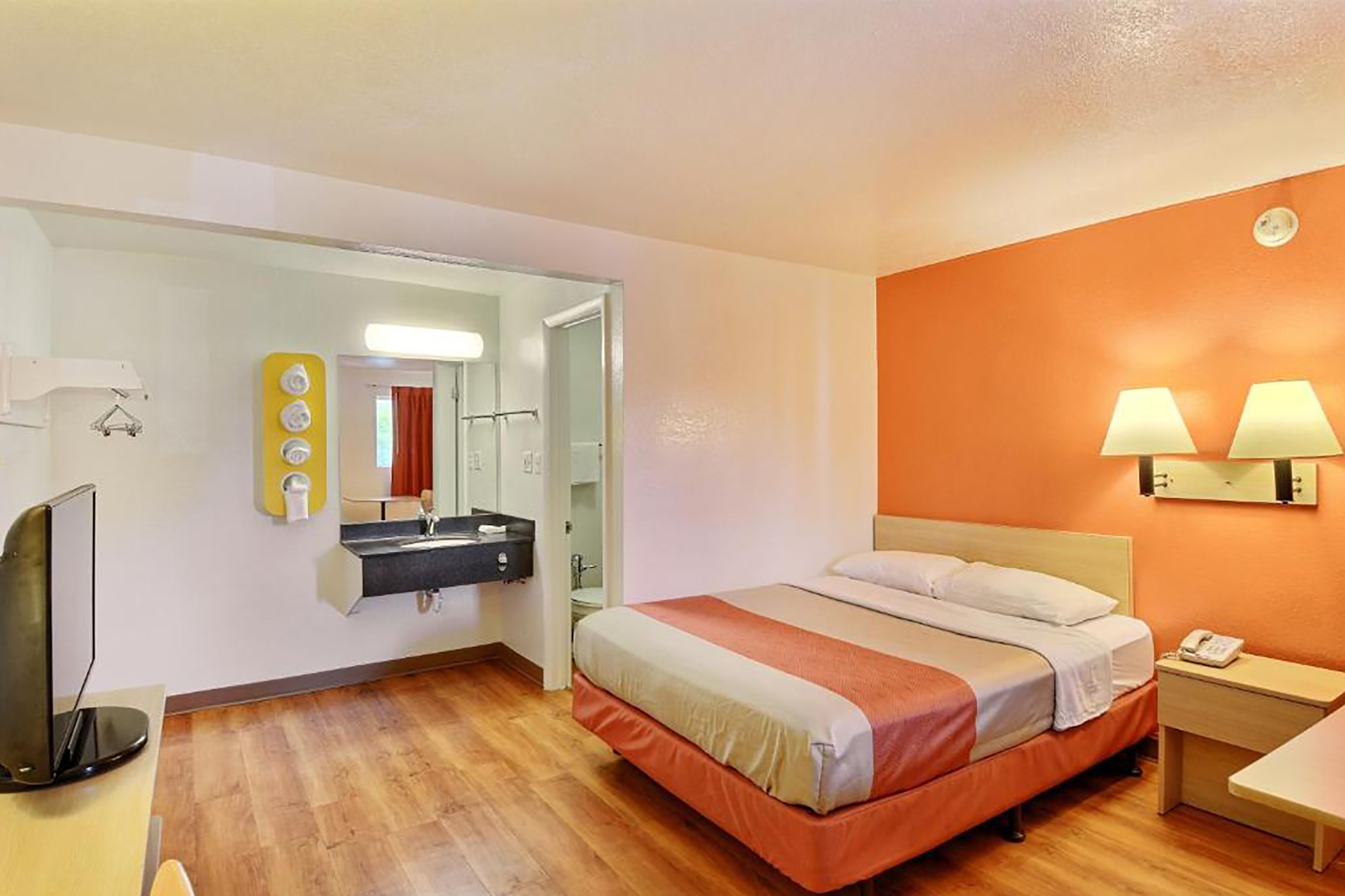 Guest room at the Travelodge by Wyndham Brattleboro VT in Brattleboro, Vermont