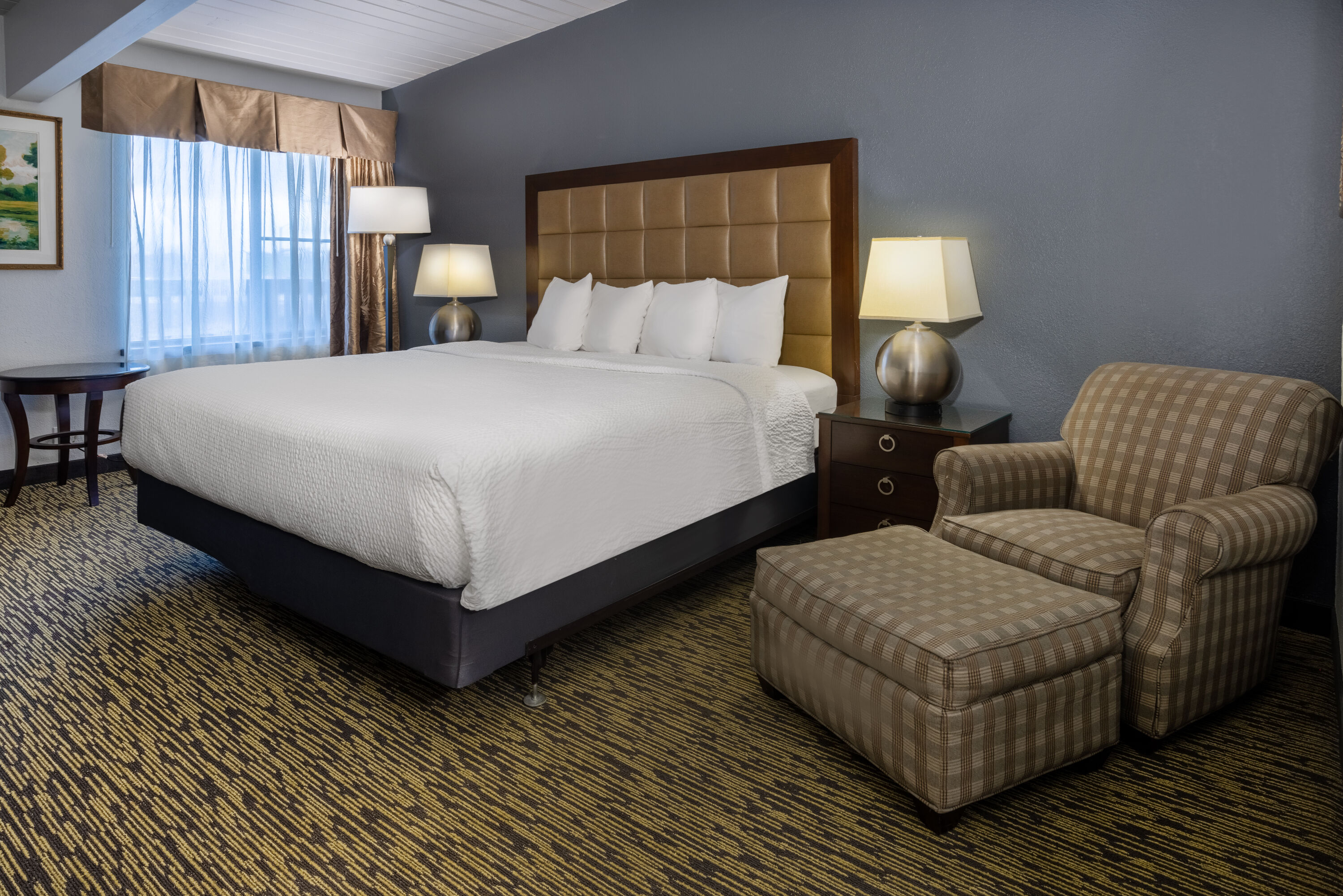 Guest room at the Travelodge by Wyndham Appleton in Appleton, Wisconsin