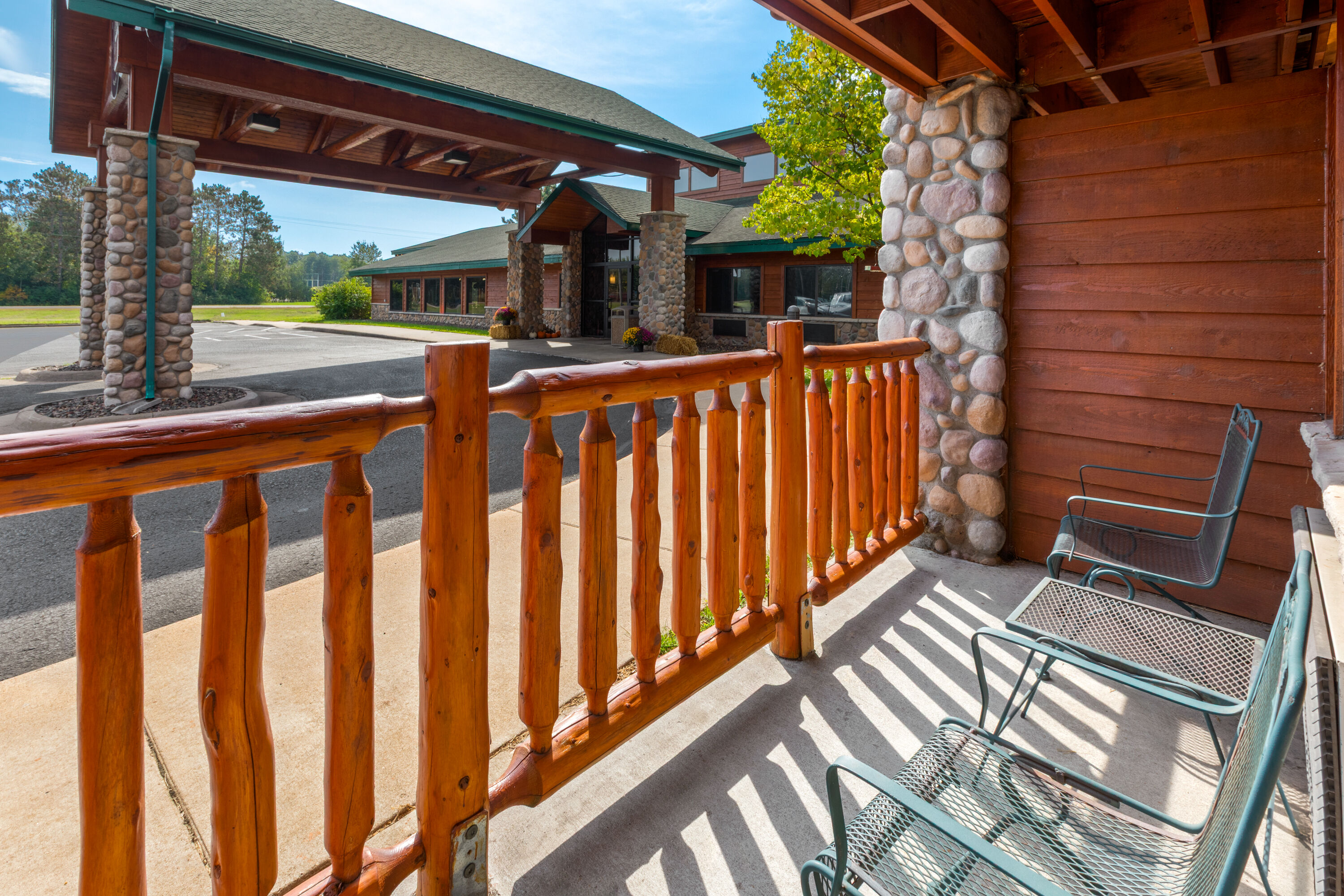 Guest room at the Shell Lake Lodge, a Travelodge by Wyndham in Shell Lake, Wisconsin