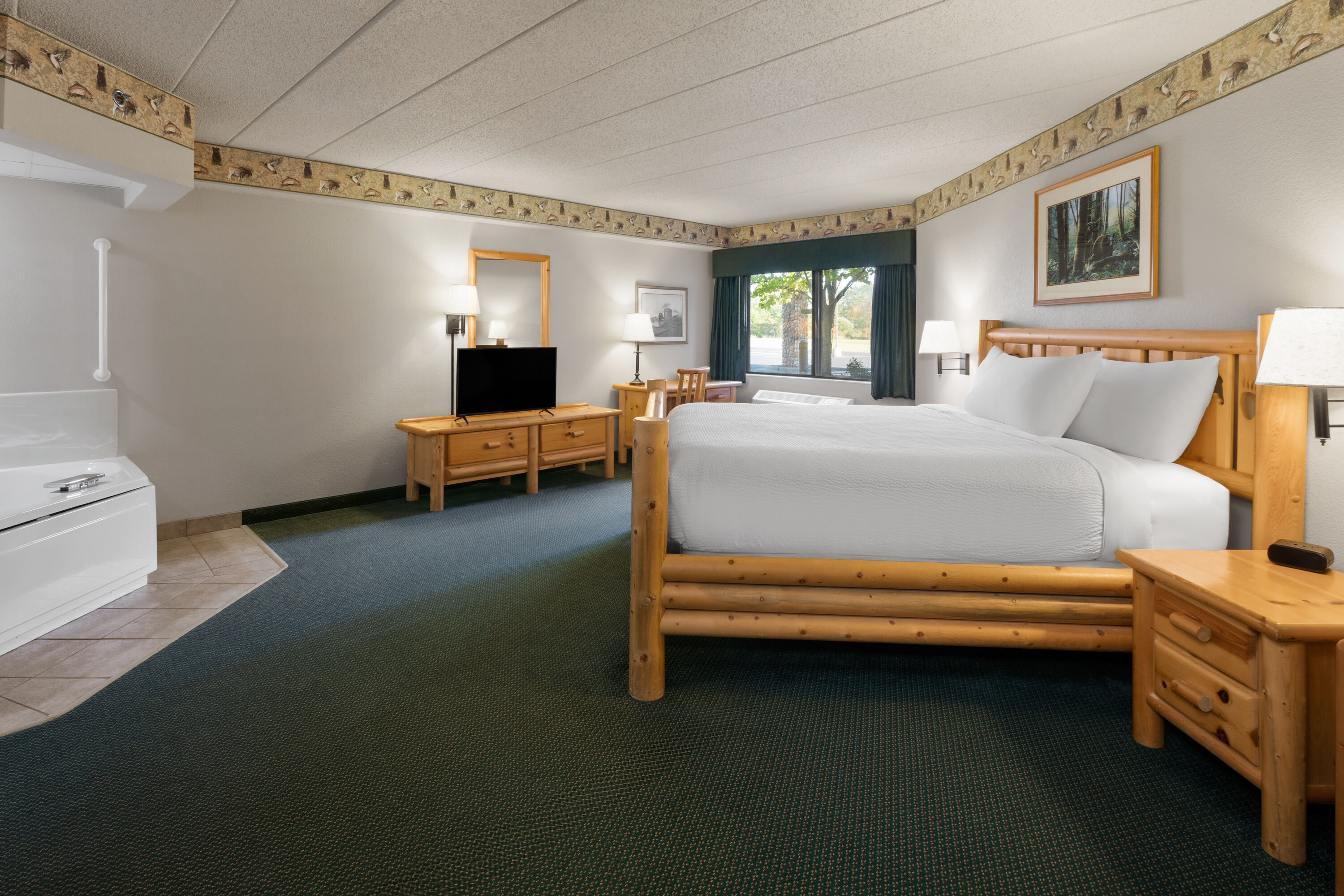 Shell Lake Lodge, a Travelodge by Wyndham hot tub suite in Shell Lake, Wisconsin
