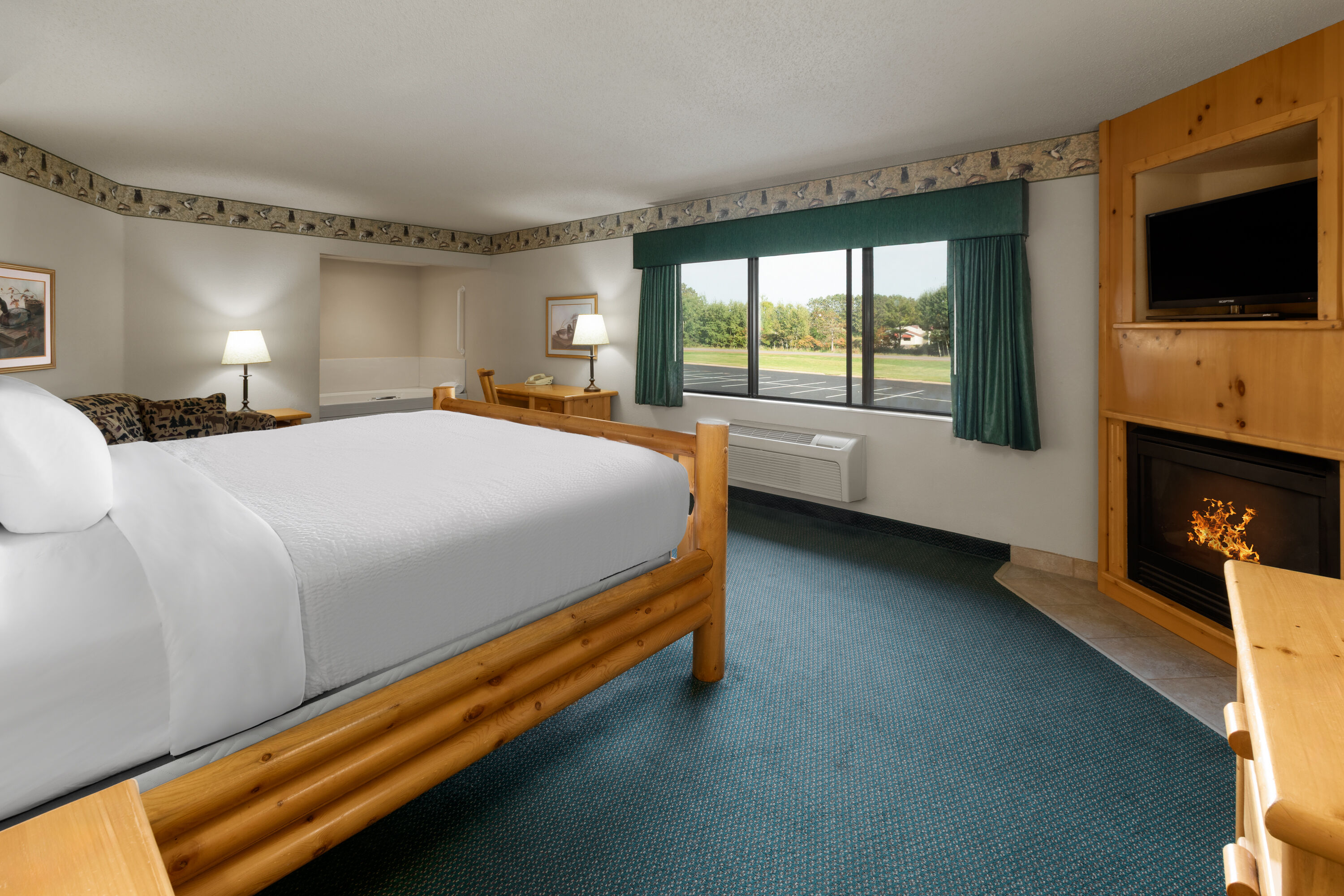 Shell Lake Lodge, a Travelodge by Wyndham hot tub suite in Shell Lake, Wisconsin