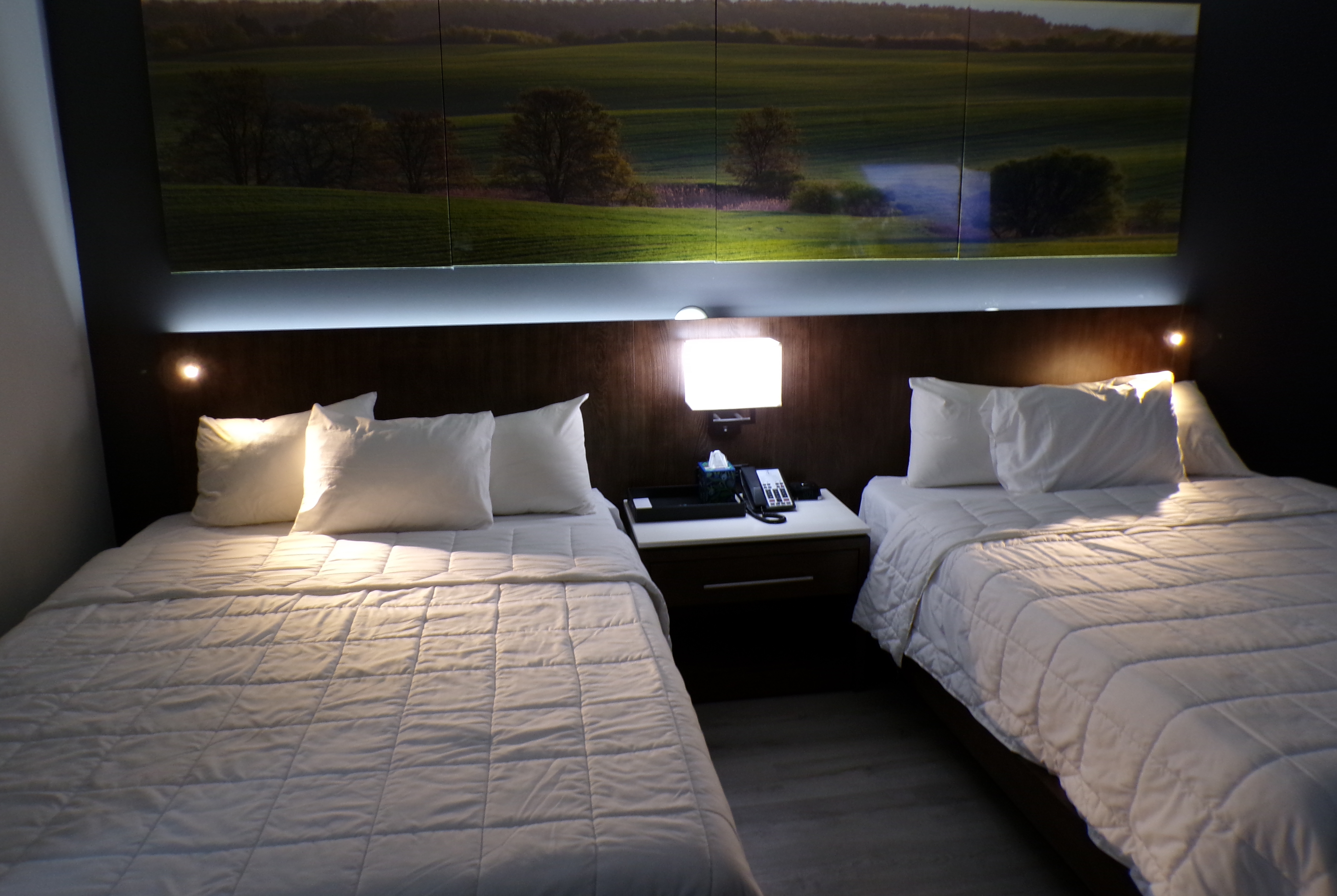 Guest room at the Luxor Inn & Suites, a Travelodge by Wyndham in Elkins, West Virginia