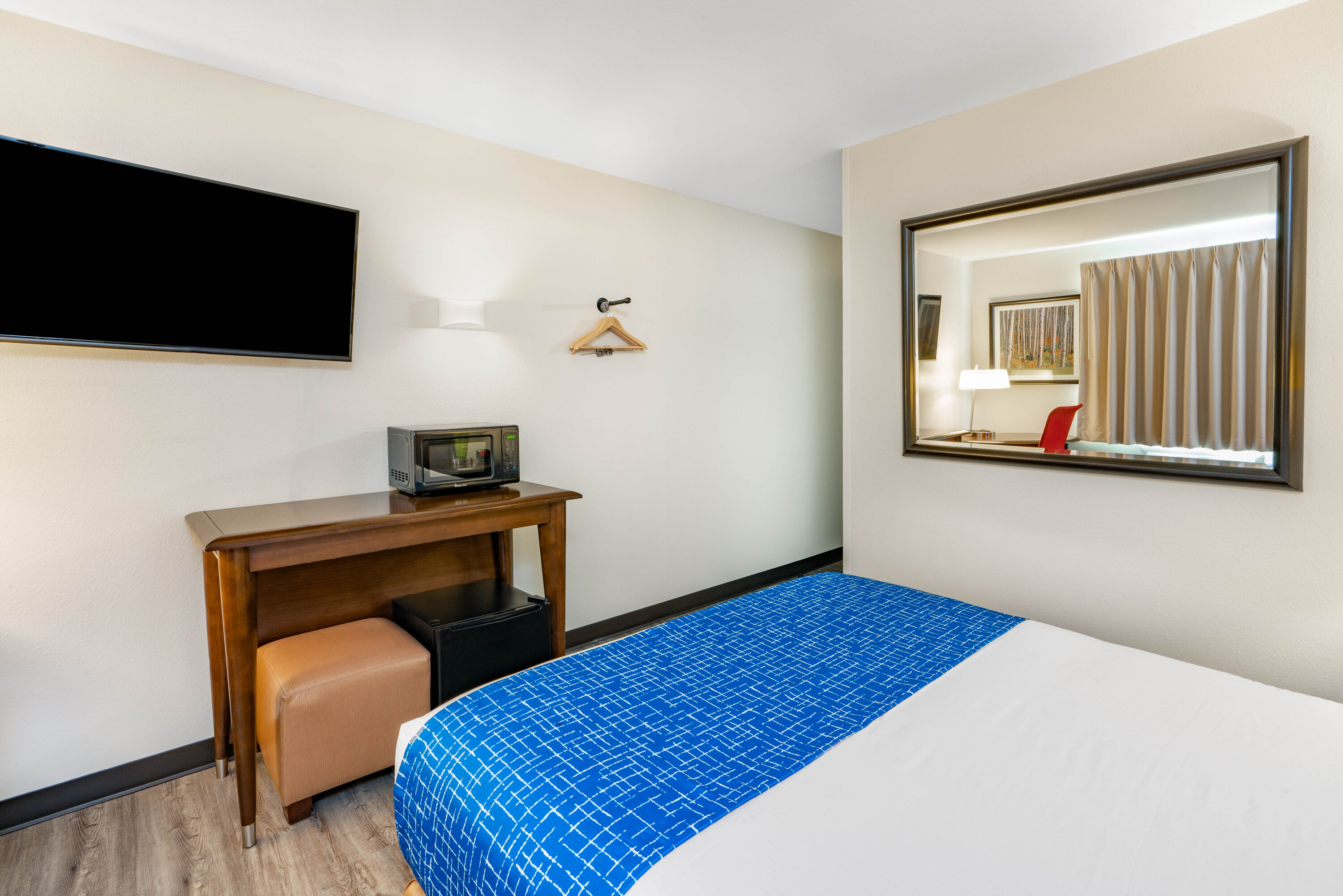 Guest room at the Travelodge by Wyndham Lovell/Bighorns in Lovell, Wyoming