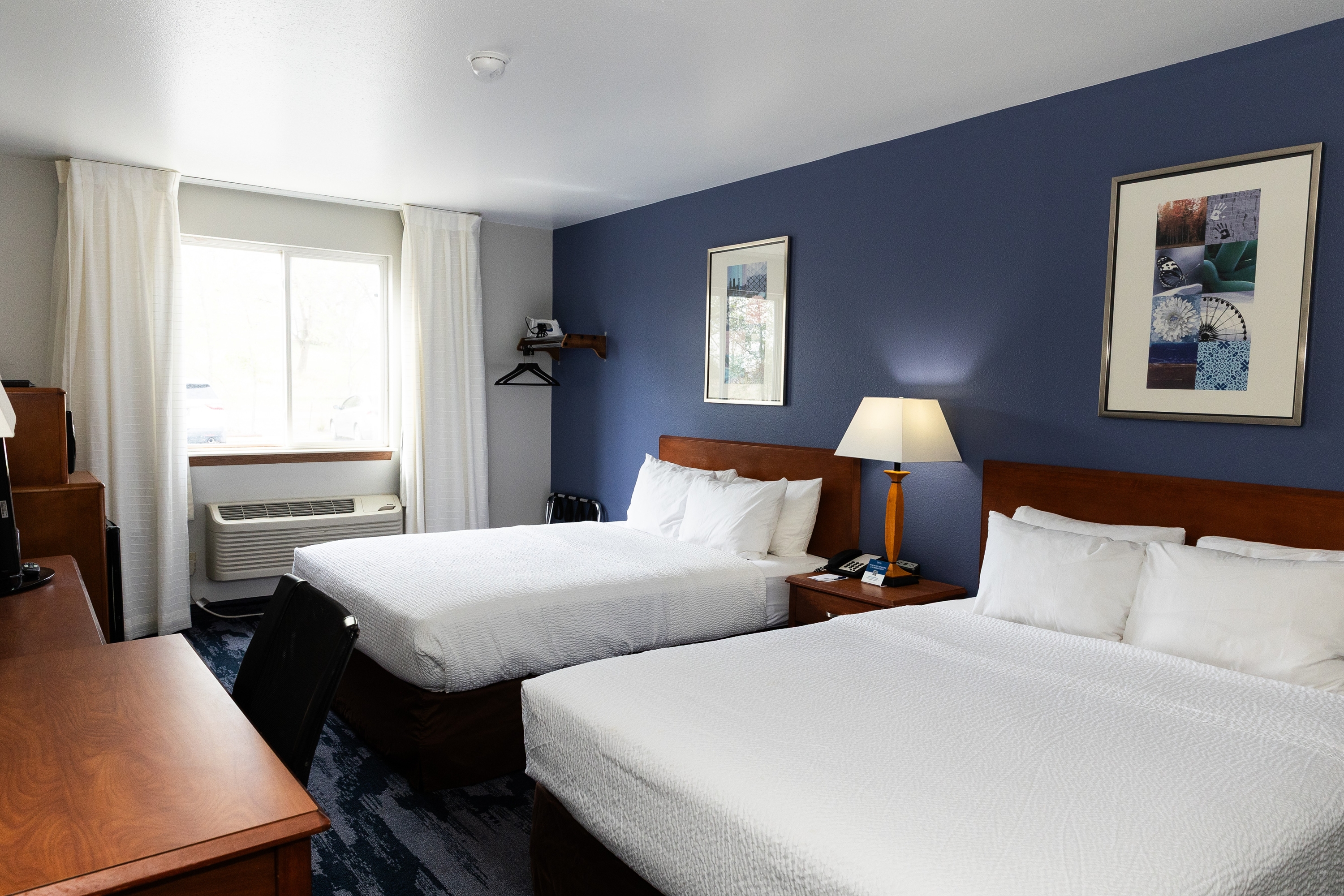 Guest room at the Travelodge by Wyndham Worland in Worland, Wyoming