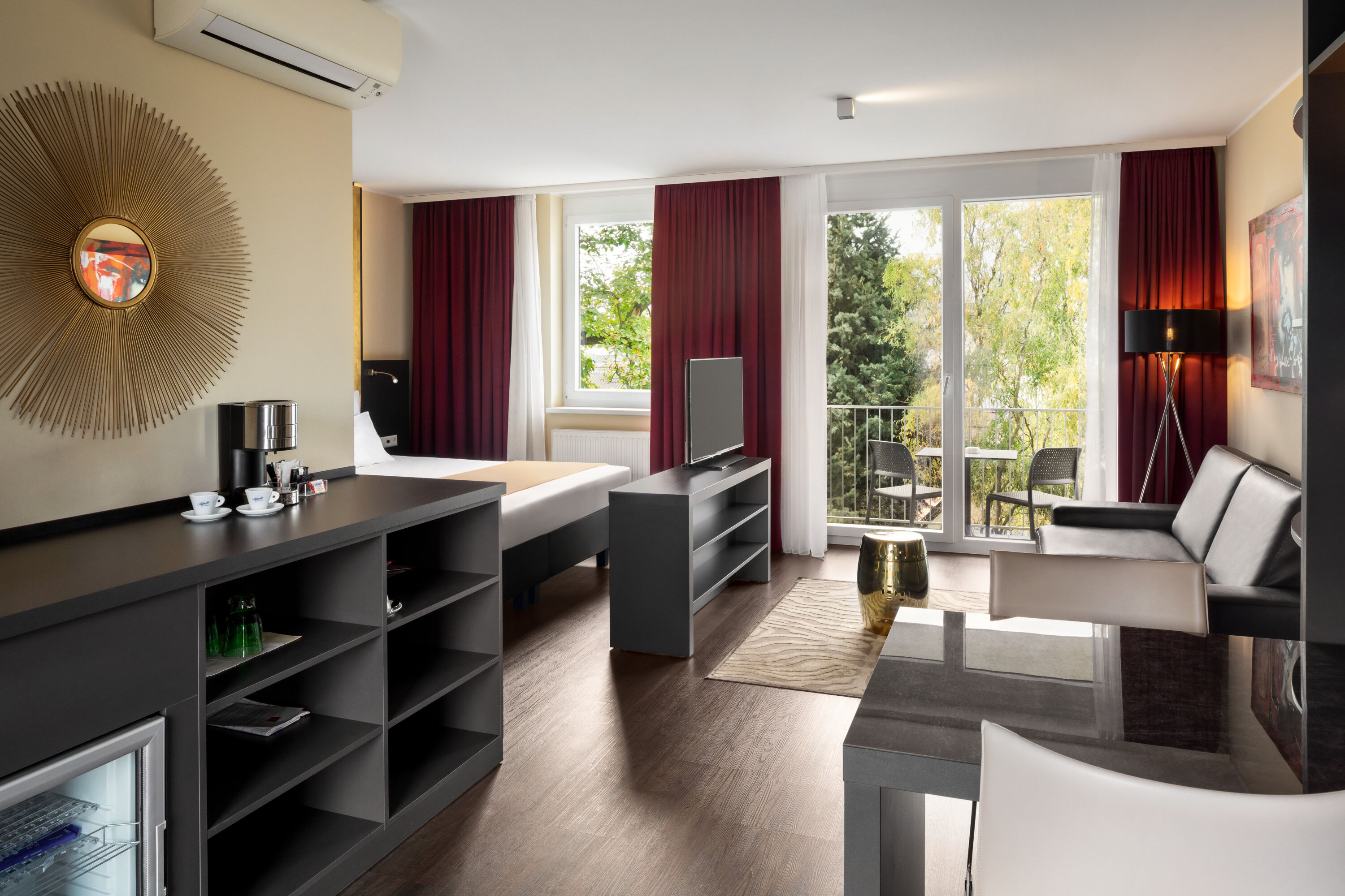 Guest room at the Amedia Luxury Suites Graz, Trademark Collection by Wyndham in Graz, Other than US/Canada