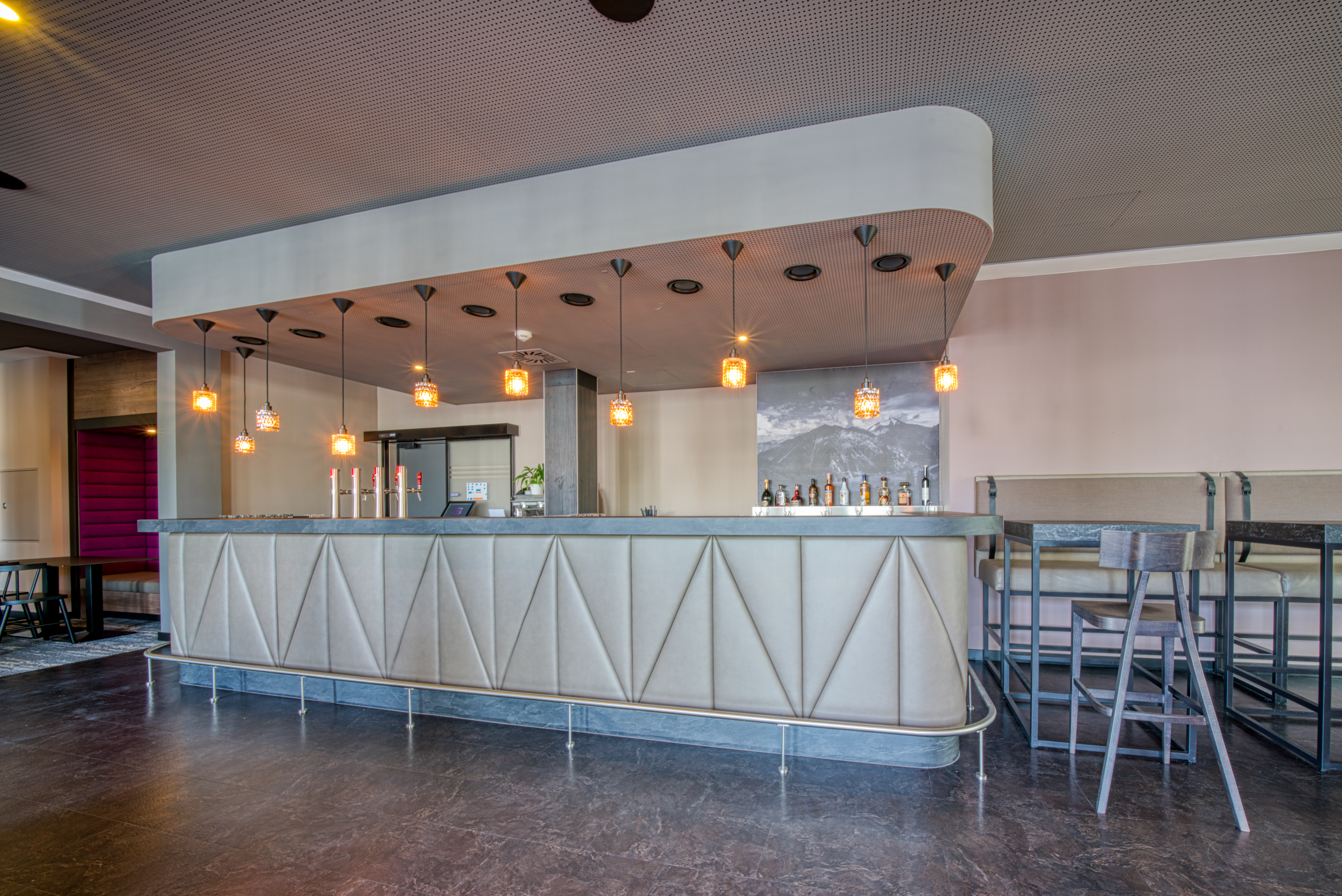 Bar at FourSide Hotel Salzburg, Trademark Collection by Wyndham in Salzburg, Other than US/Canada