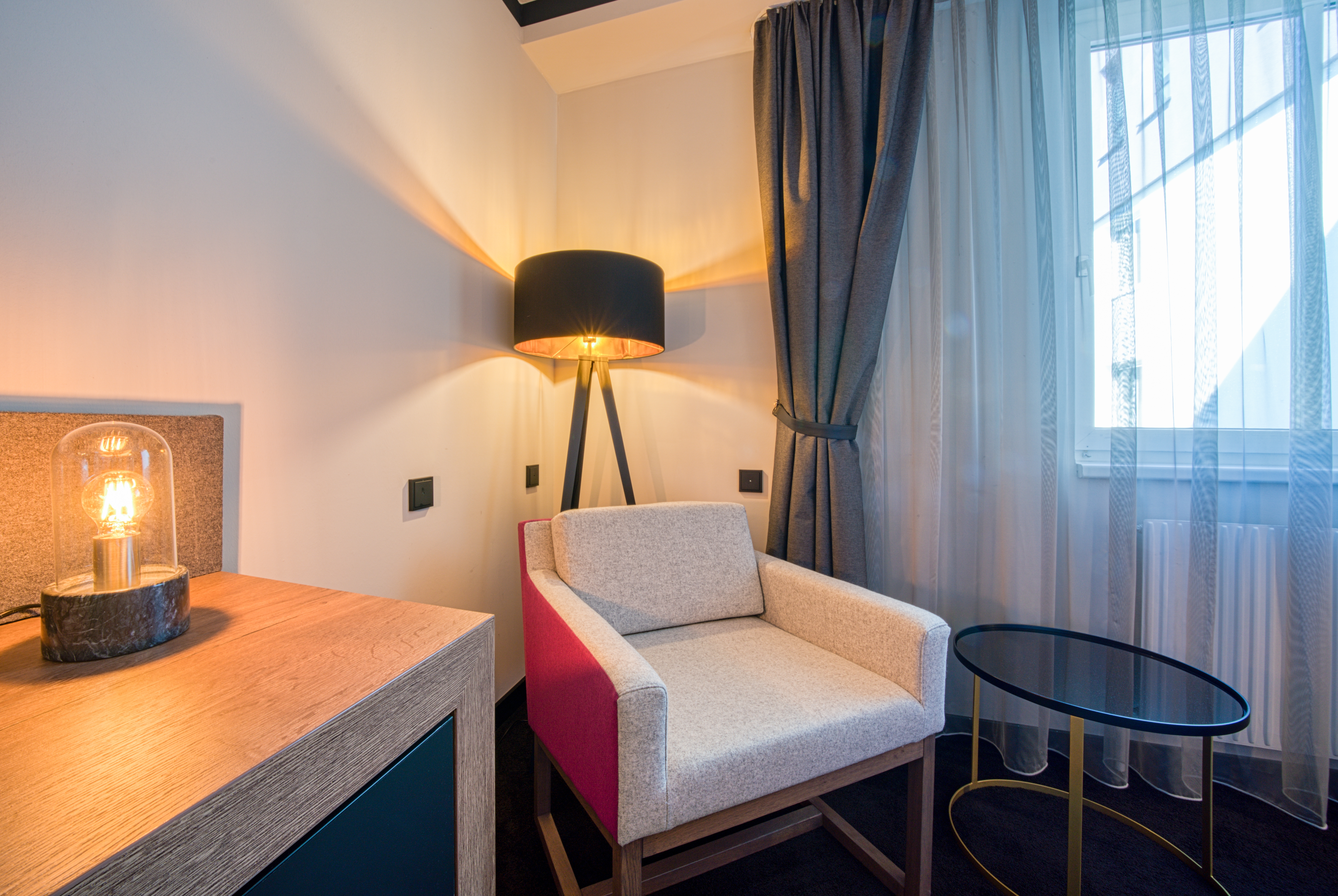 Guest room at the FourSide Hotel Salzburg, Trademark Collection by Wyndham in Salzburg, Other than US/Canada