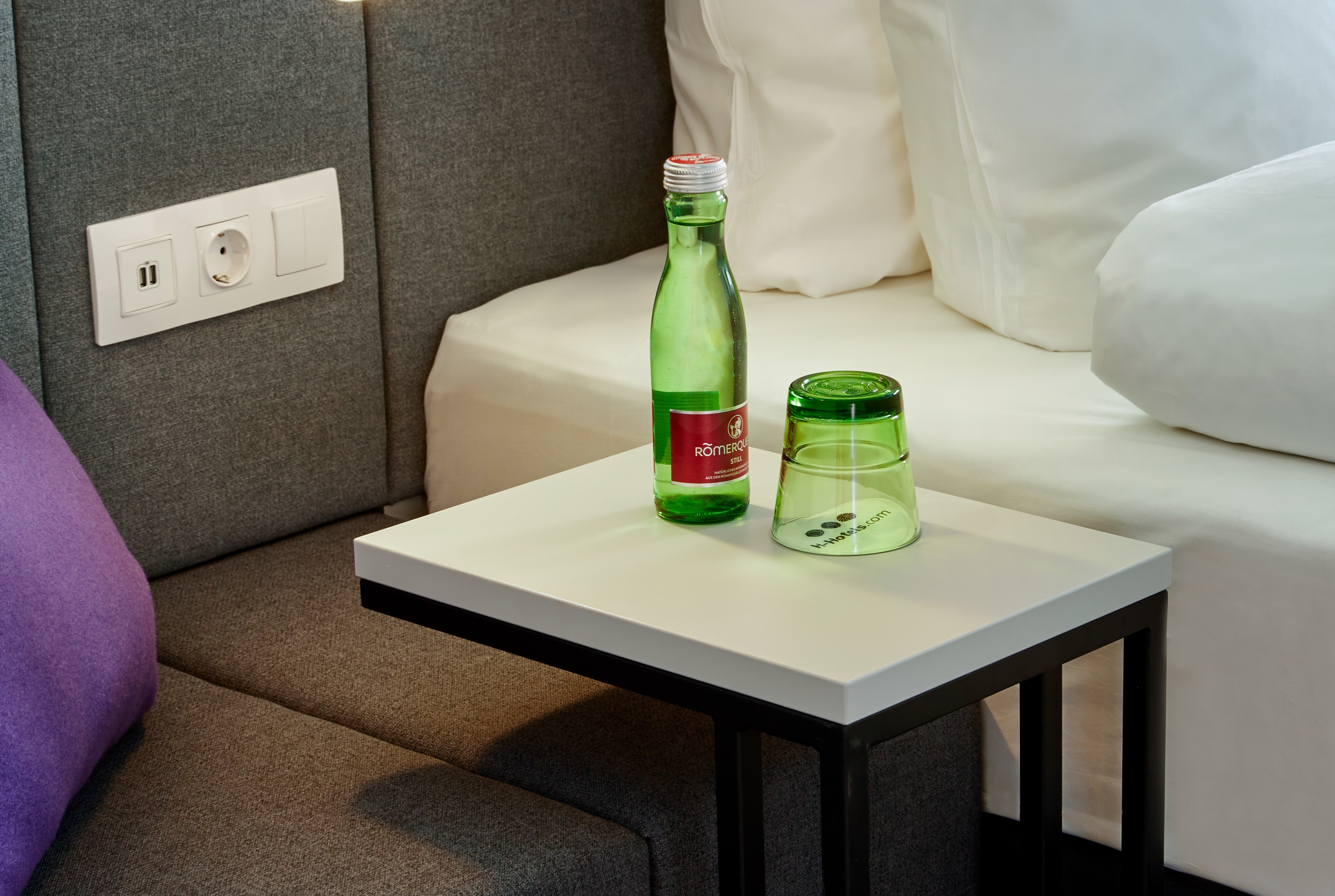 Guest room at the H+ Hotel Wien in Vienna, Other than US/Canada